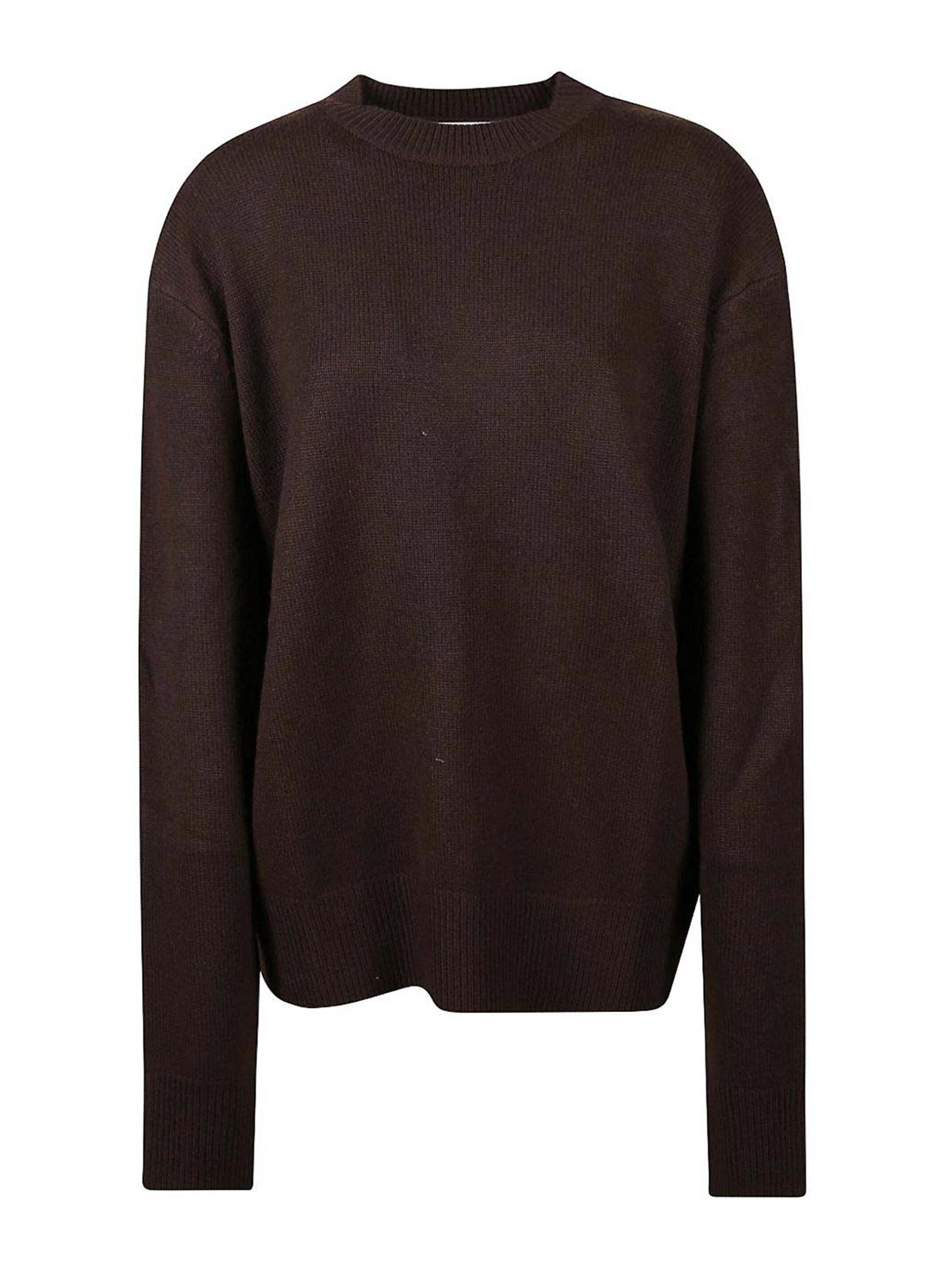 The Frankie Shop Pull Col Rond - Marron