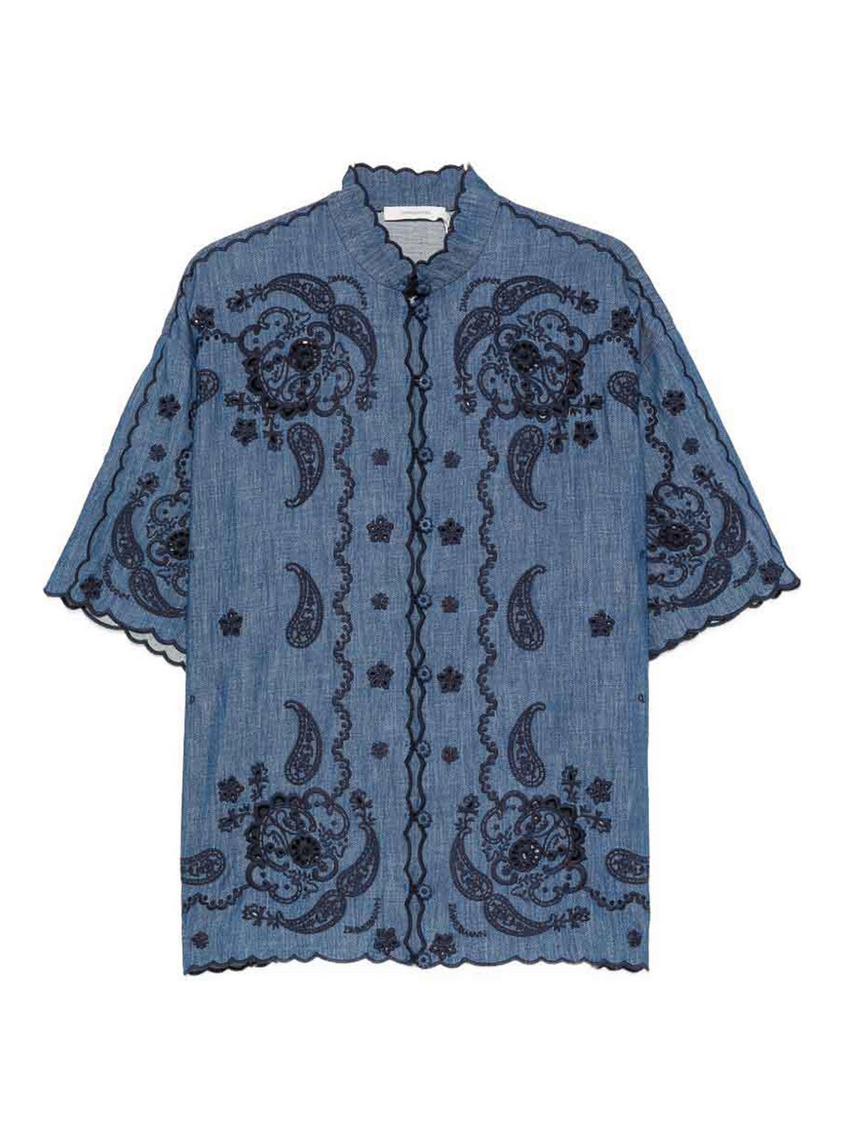 Zimmermann Chemise - Bleu Foncé