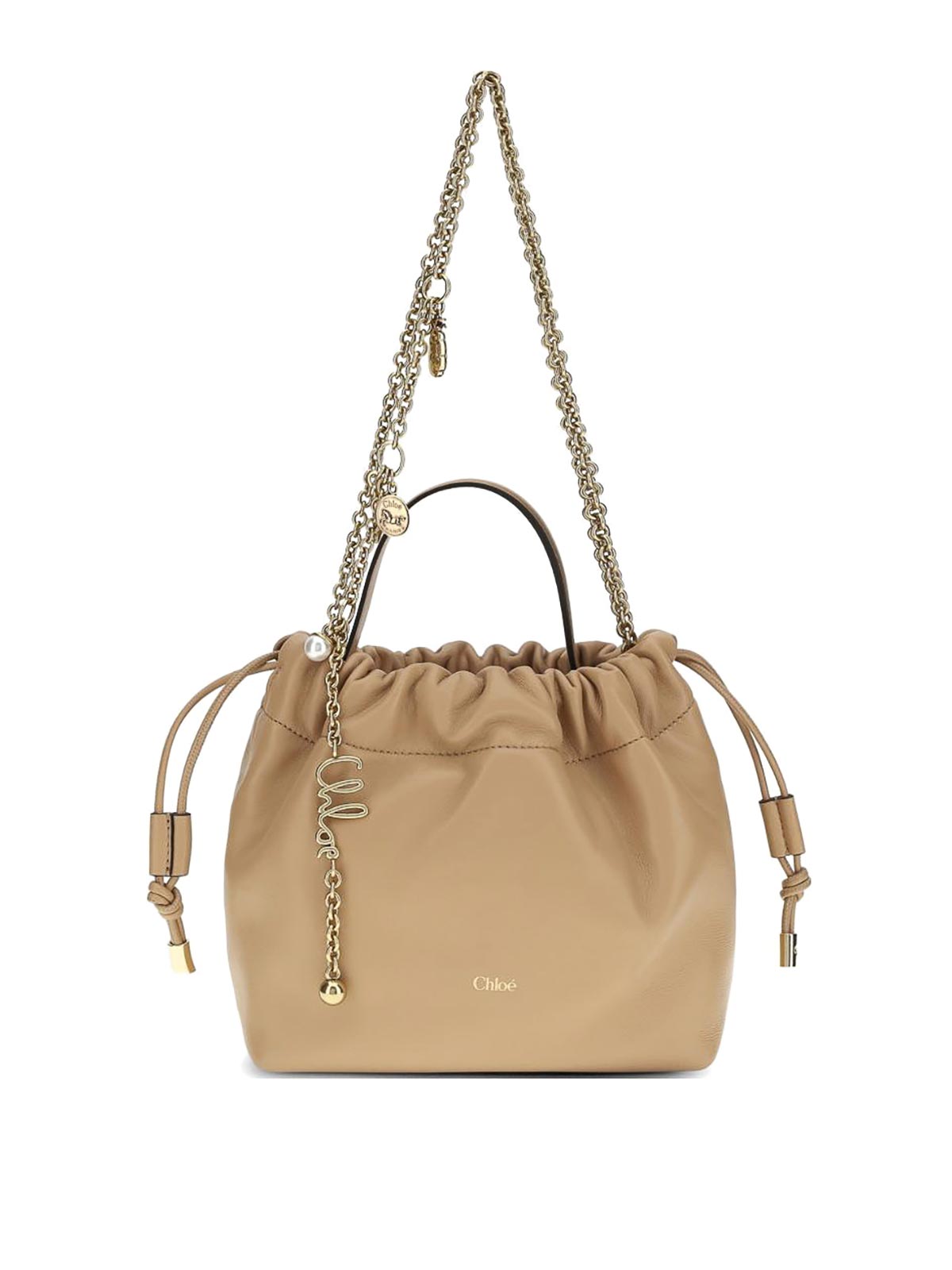 Chloe' Pochette - Marron Clair