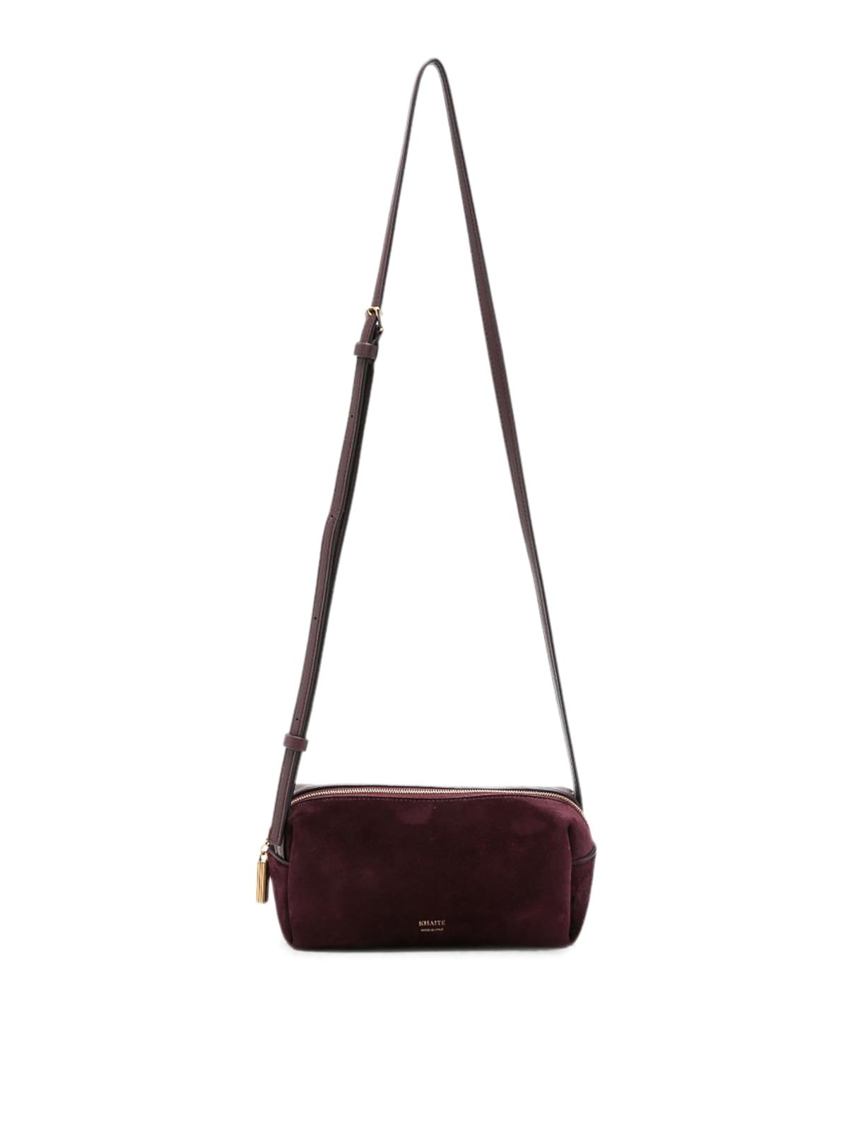 Khaite Sac Bandoulière - Bordeaux