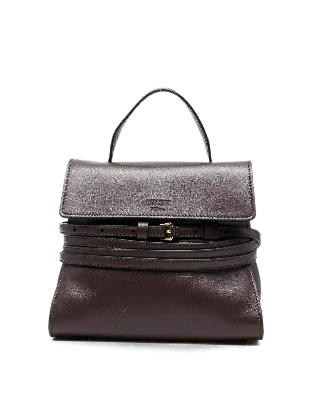 Moschino Sac Cabas - Marron