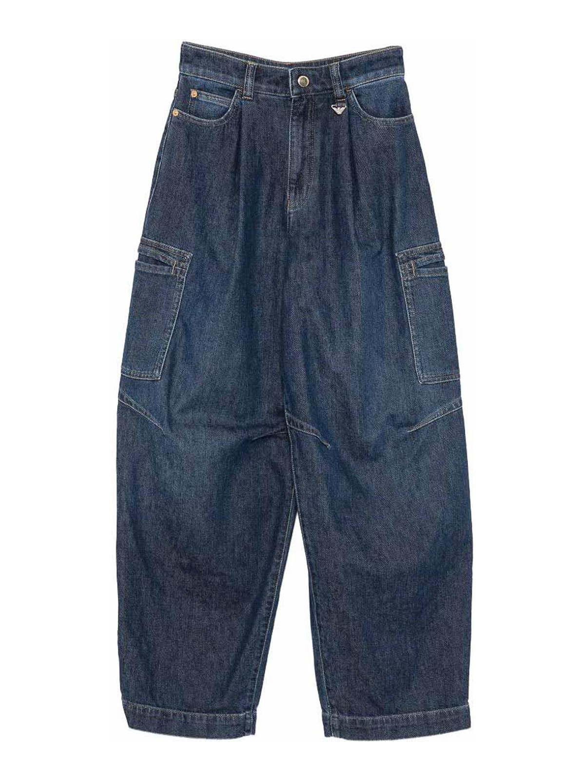 Emporio Armani Jean Droit - Bleu Foncé