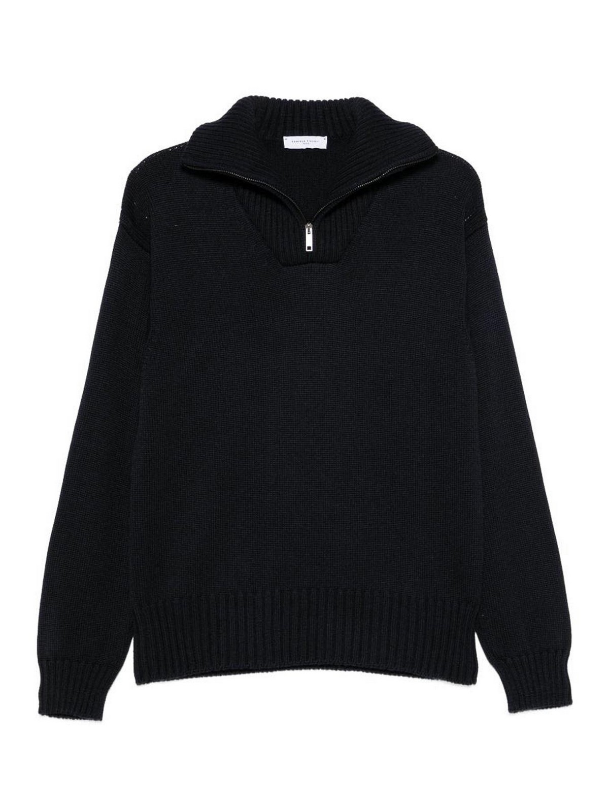 Daniele Fiesoli Pull Col Rond - Bleu