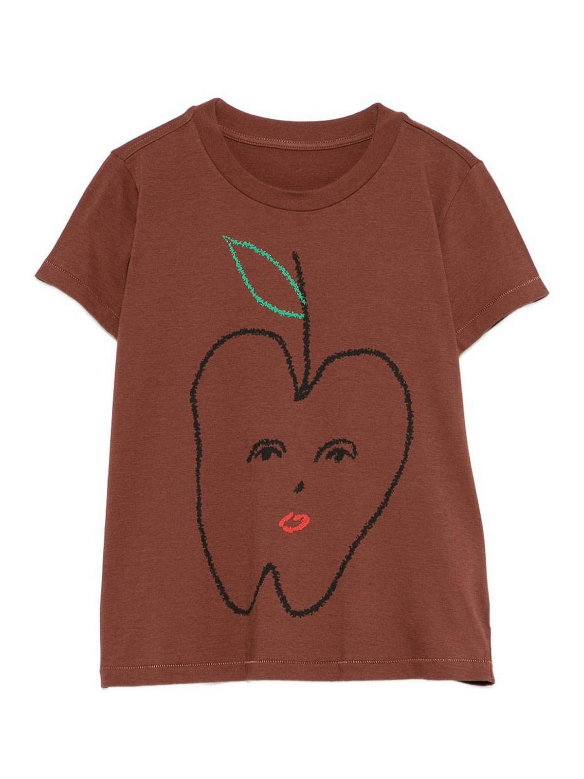 MM6 Maison Margiela T-Shirt - Marron