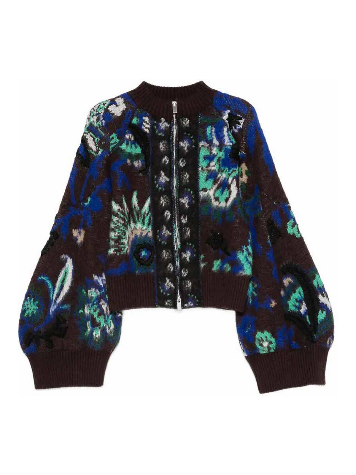 Sacai Veste Casual - Marron