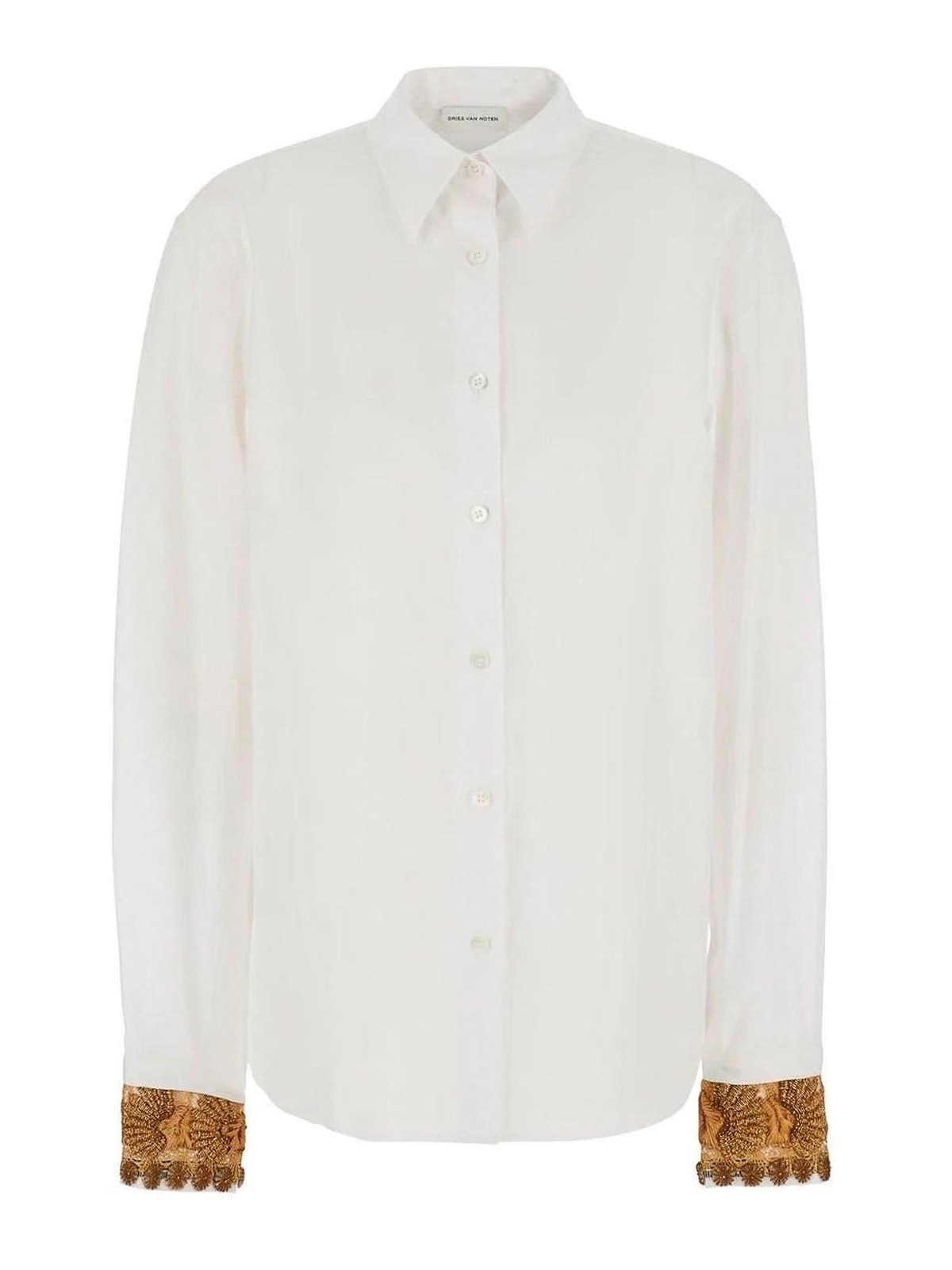 Dries Van Noten Chloris White Shirt