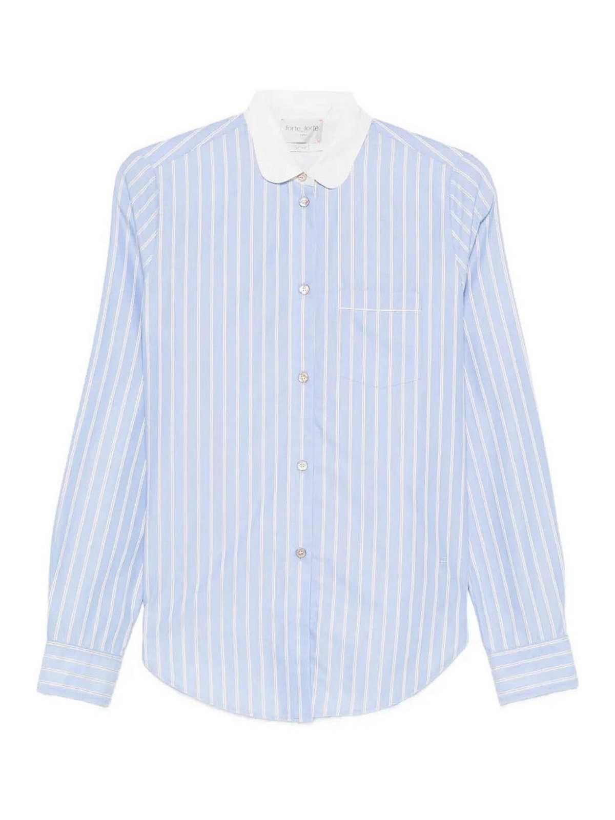 Forte Forte Chemise - Bleu