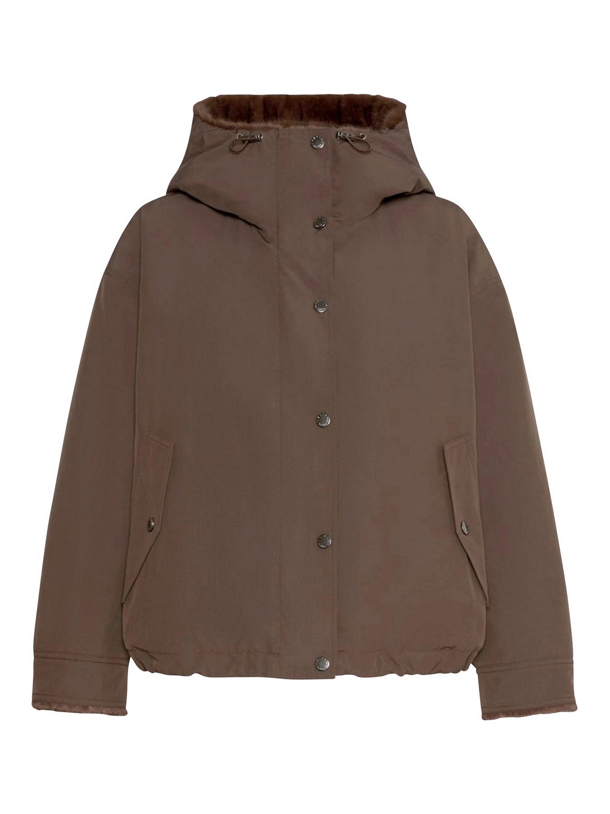 Weekend Max Mara Chestnut Zanna Jacket In Light Brown