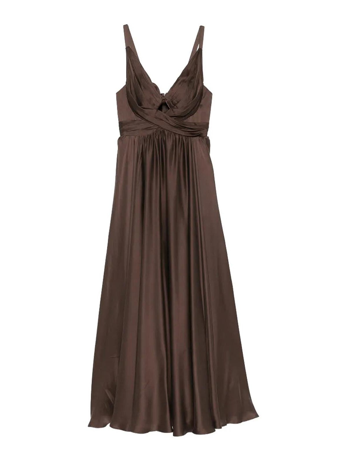 Zimmermann Maxi Robe - Marron