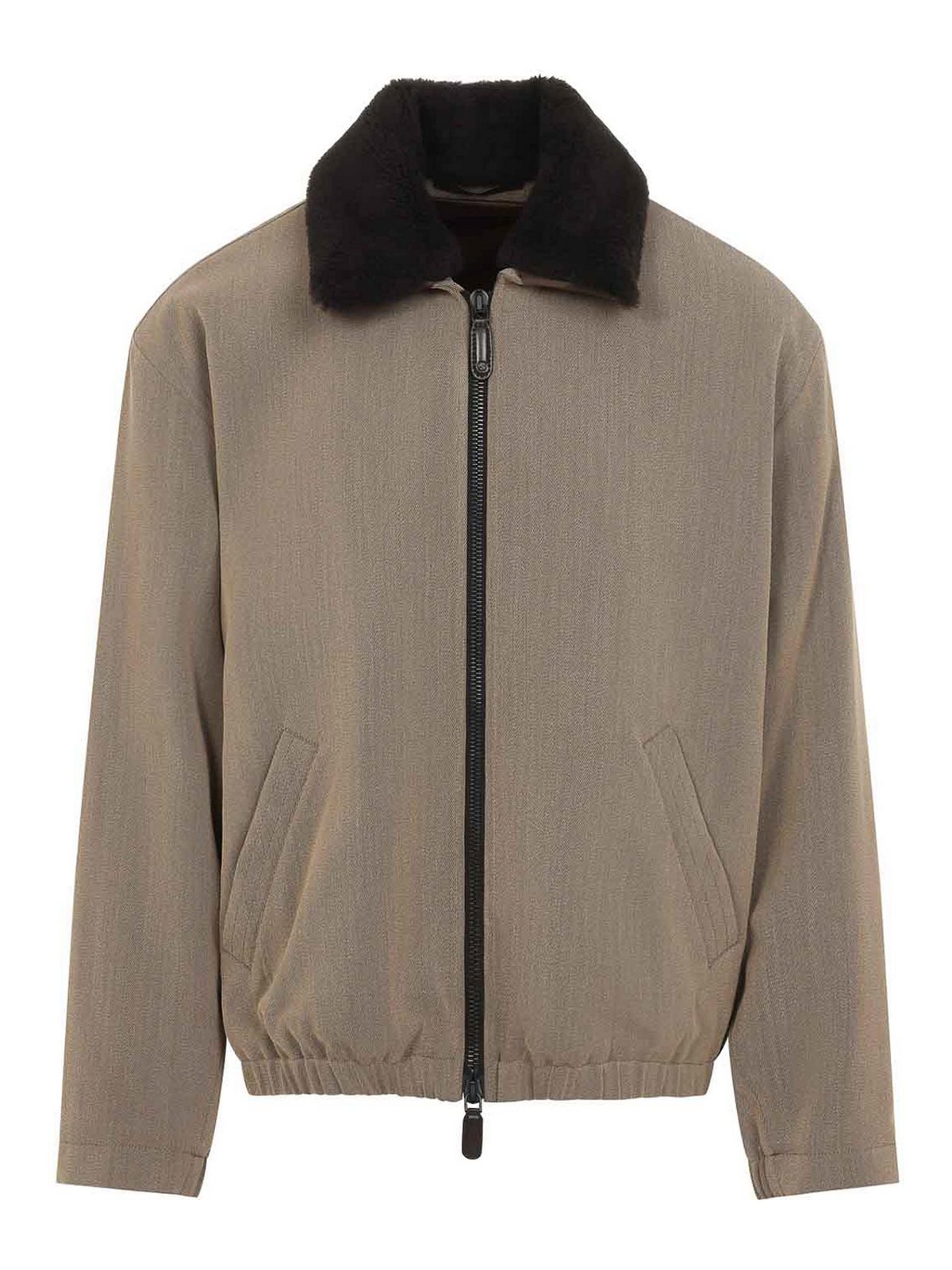 Giorgio Armani Blouson Rembourré - Taupe