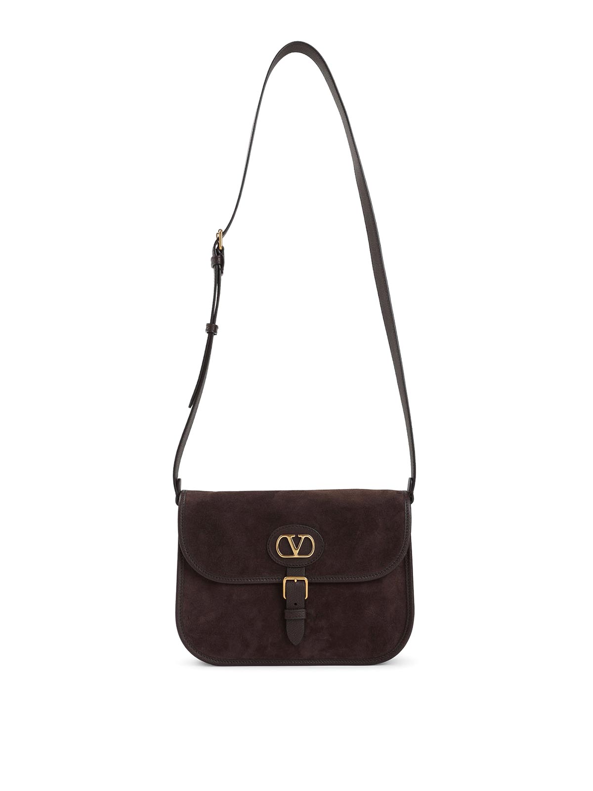 Valentino Garavani Sac Bandoulière - Marron