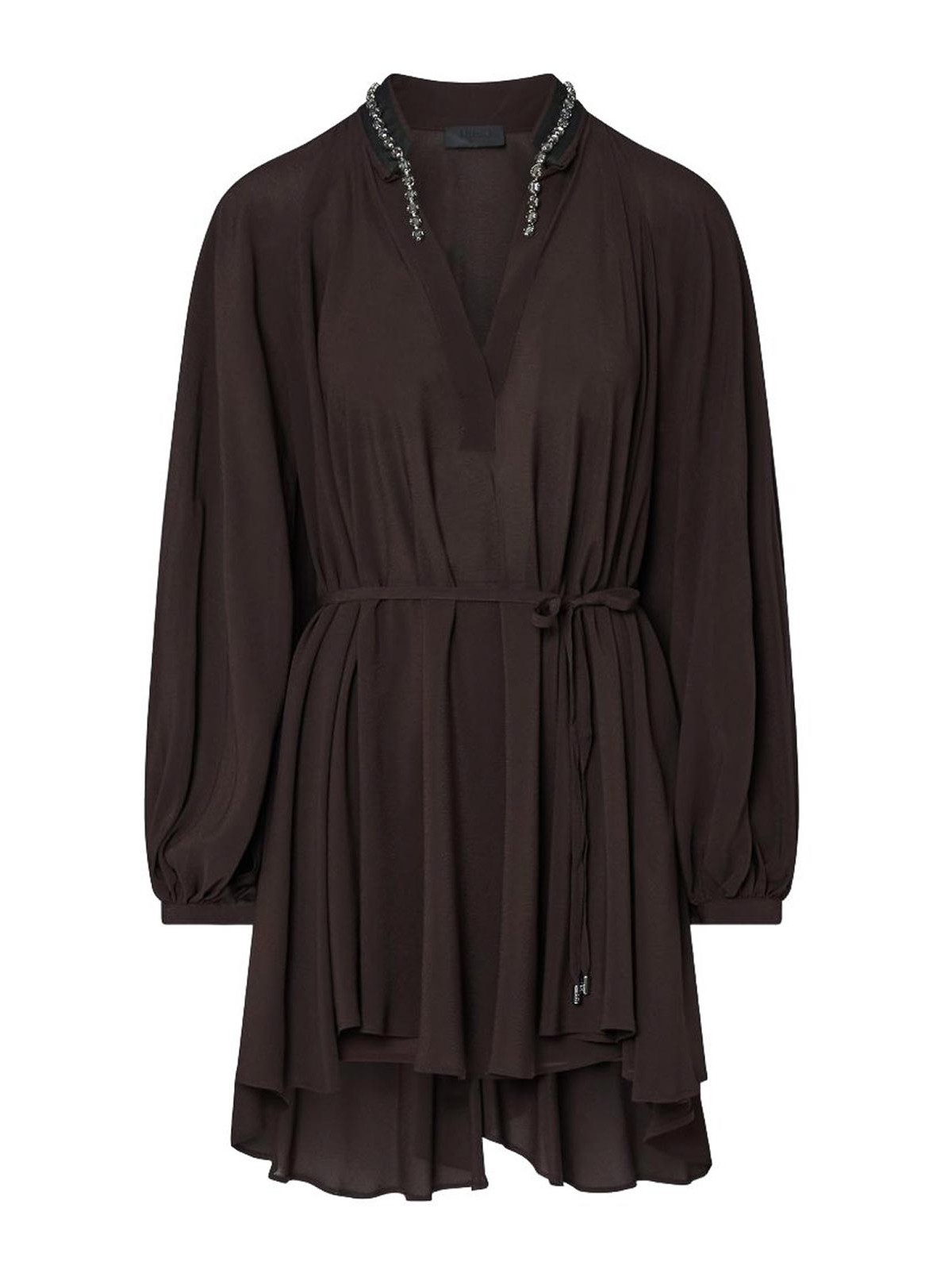 Liu Jo Robe Courte - Marron