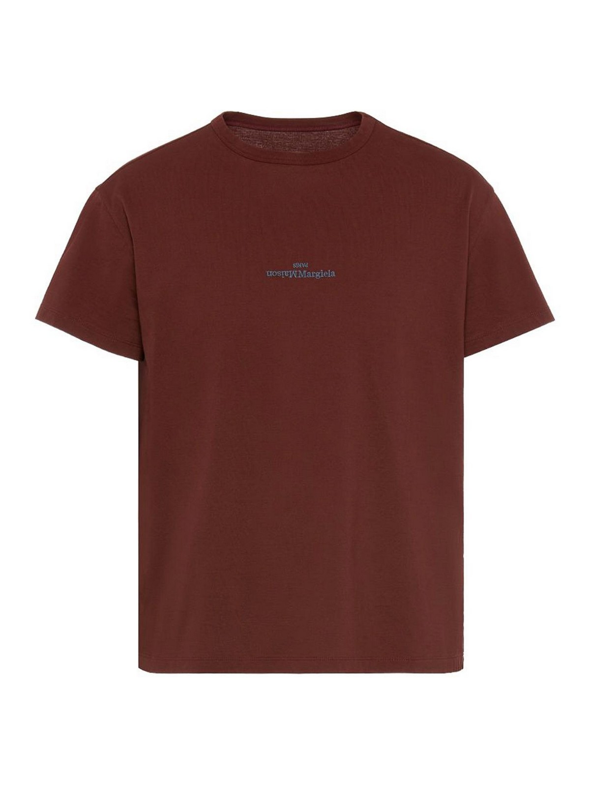Maison Margiela T-Shirt - Rouge Brun