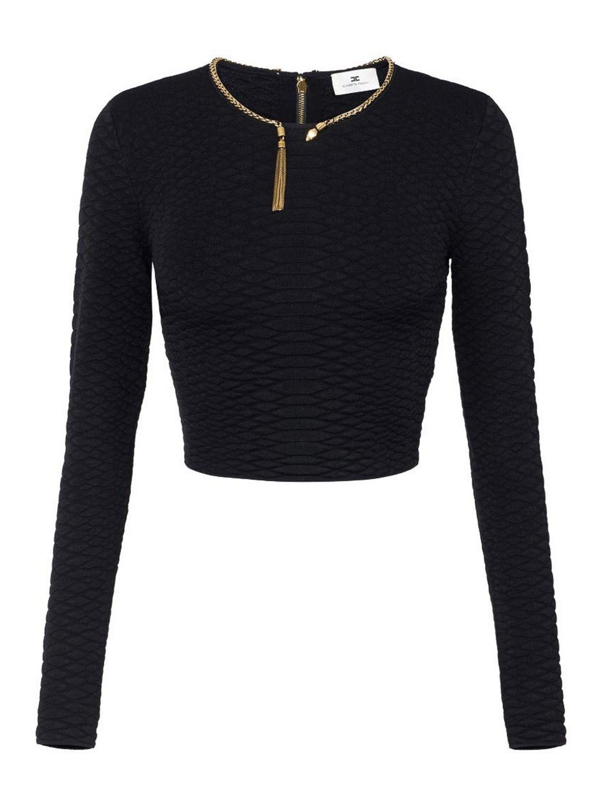 Elisabetta Franchi Top - Noir