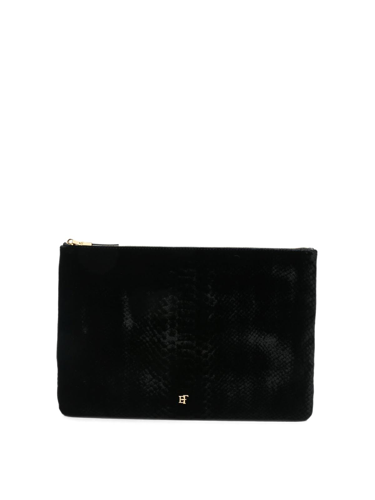 Elisabetta Franchi Pochette - Noir