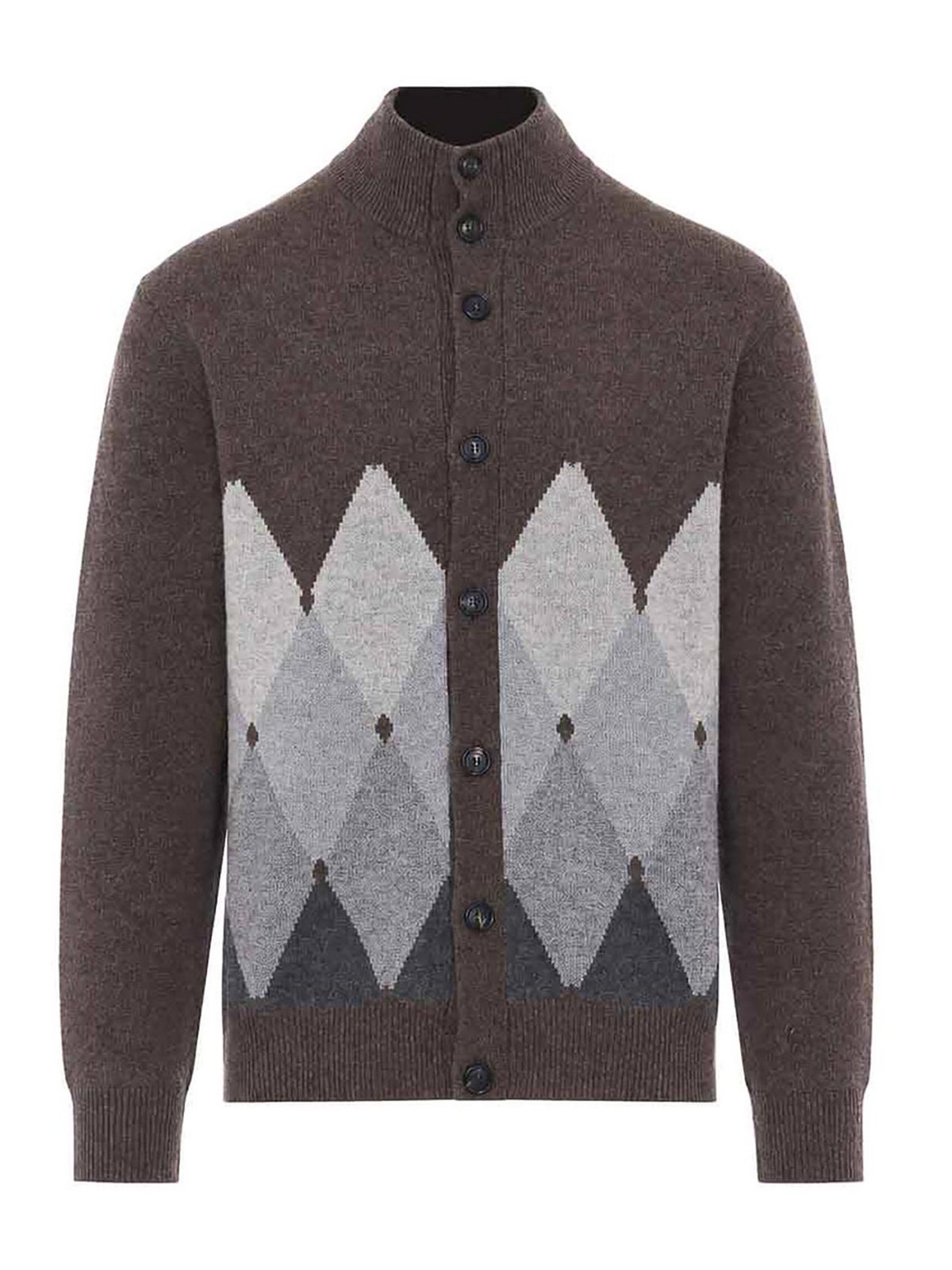 Ballantyne Cardigan - Marron