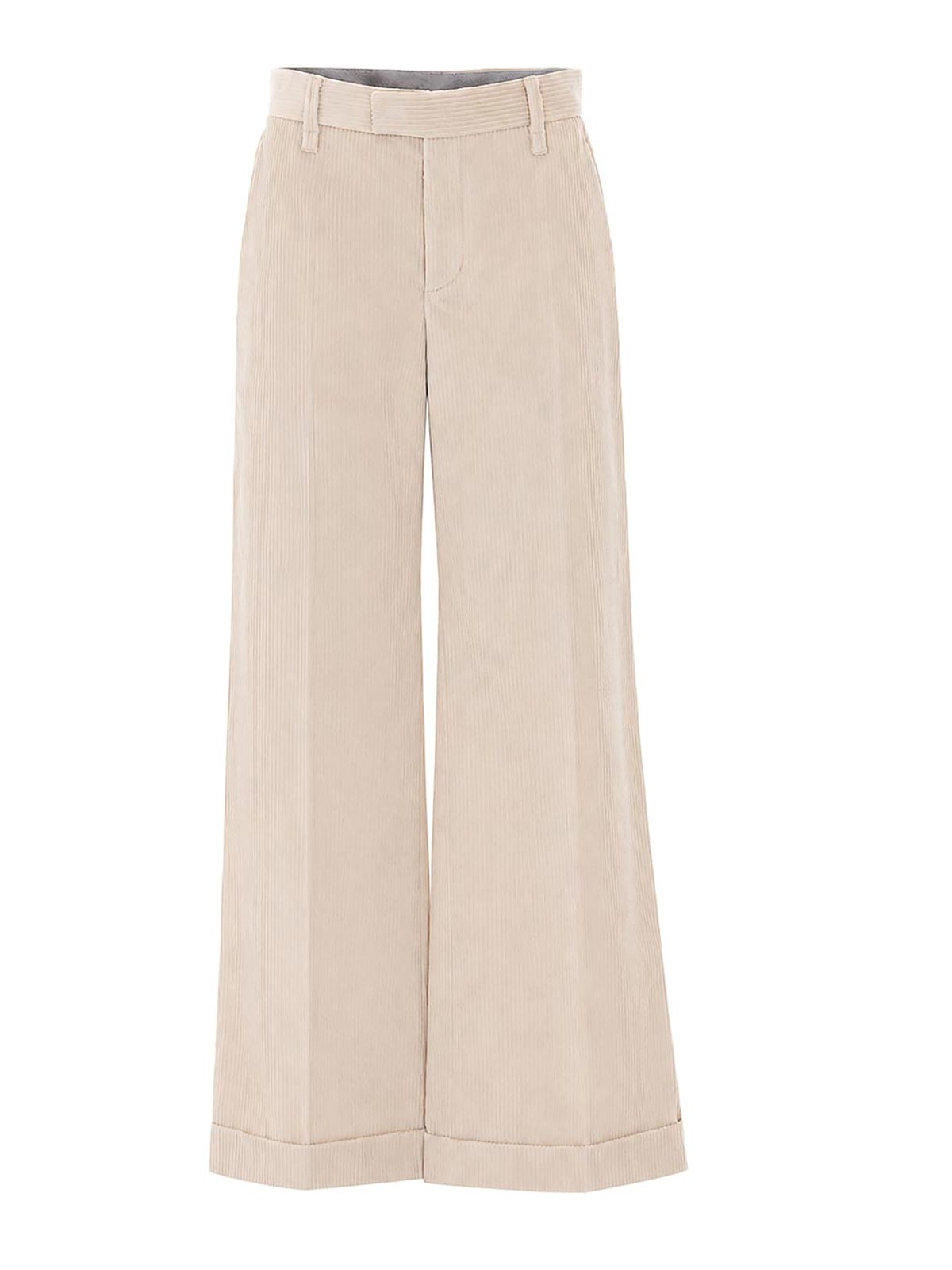 Brunello Cucinelli Pantalons Décontractés - Blanc
