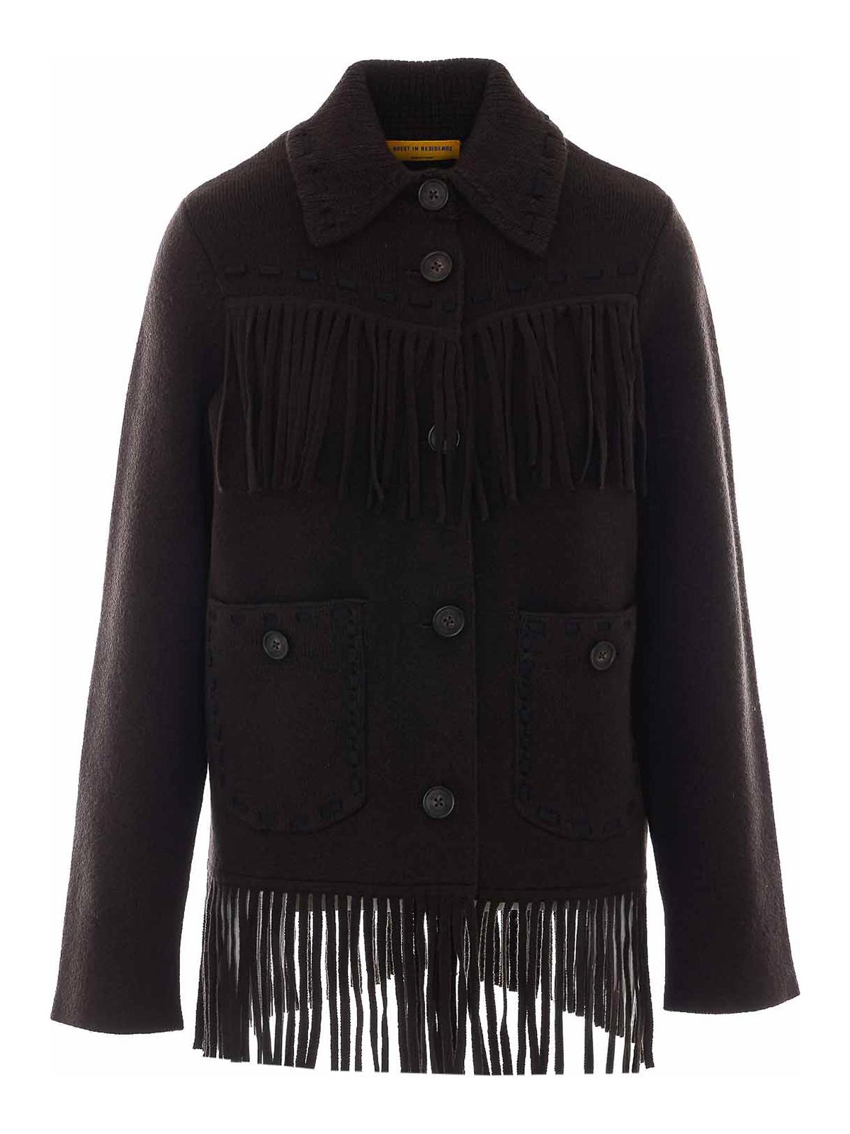 Guest in Residence Cardigan - Marron
