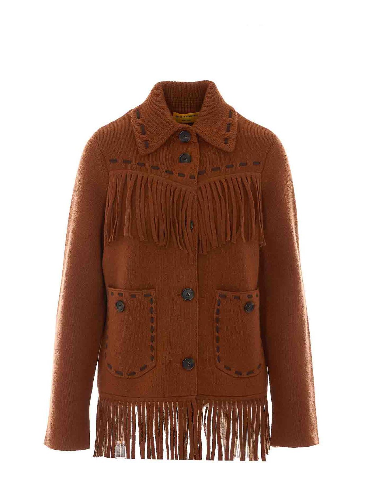 Guest in Residence Cardigan - Marron