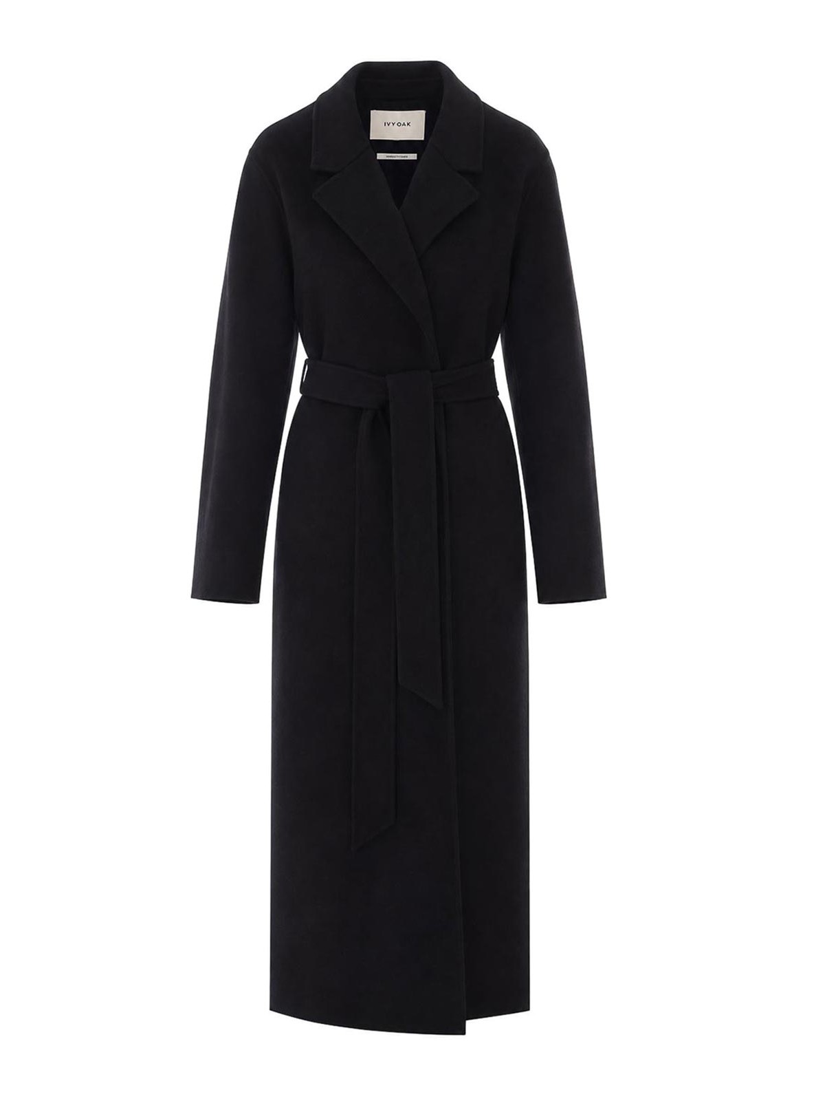 Ivy Oak Manteau Au Genou - Noir