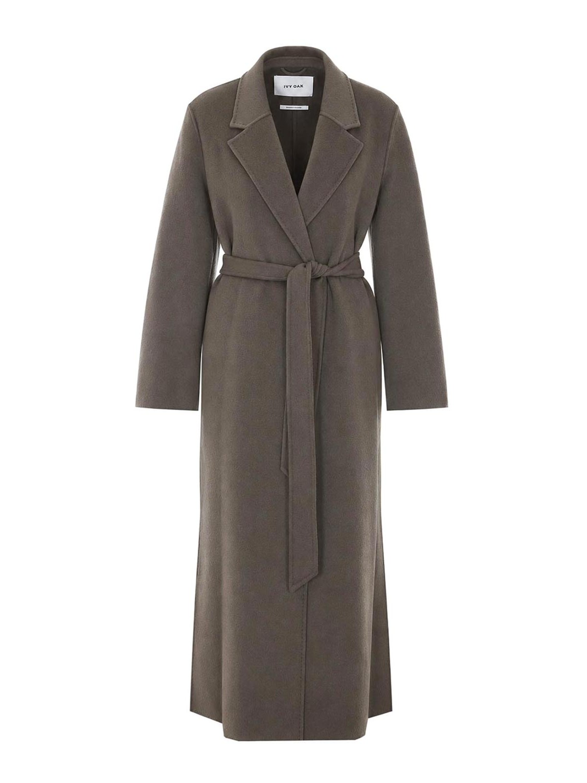 Ivy Oak Manteau Au Genou - Gris