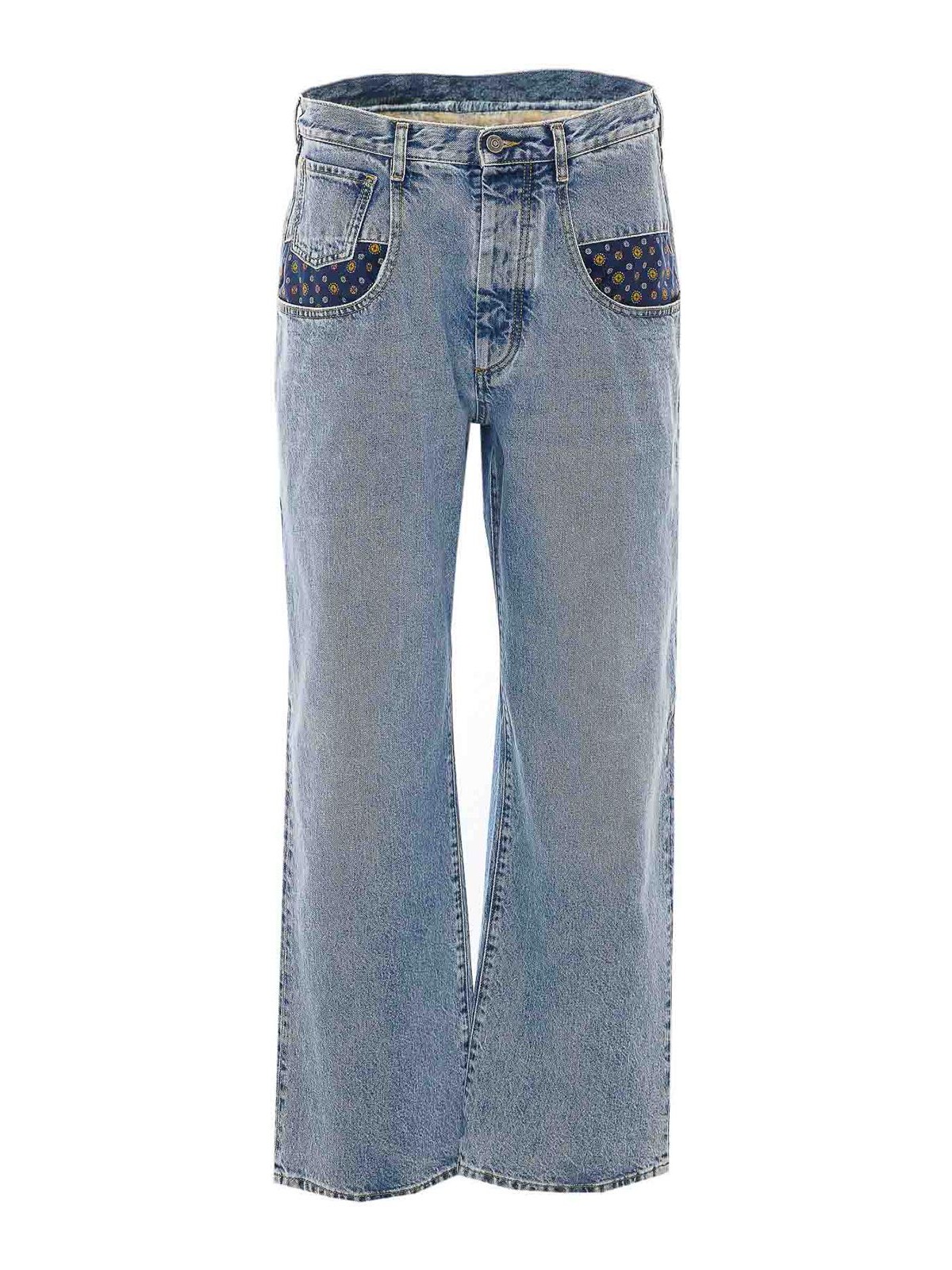 Maison Margiela Jean Droit - Bleu