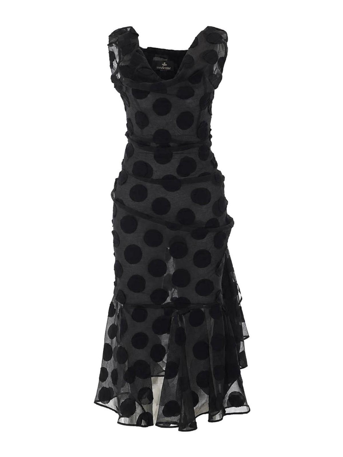 Vivienne Westwood Robe Au Genou - Noir