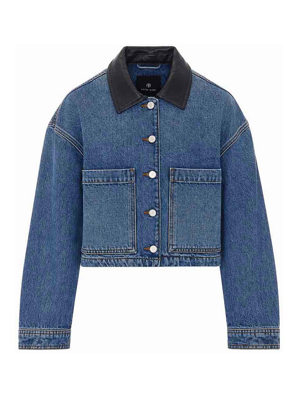 Anine Bing Veste En Jean - Bleu