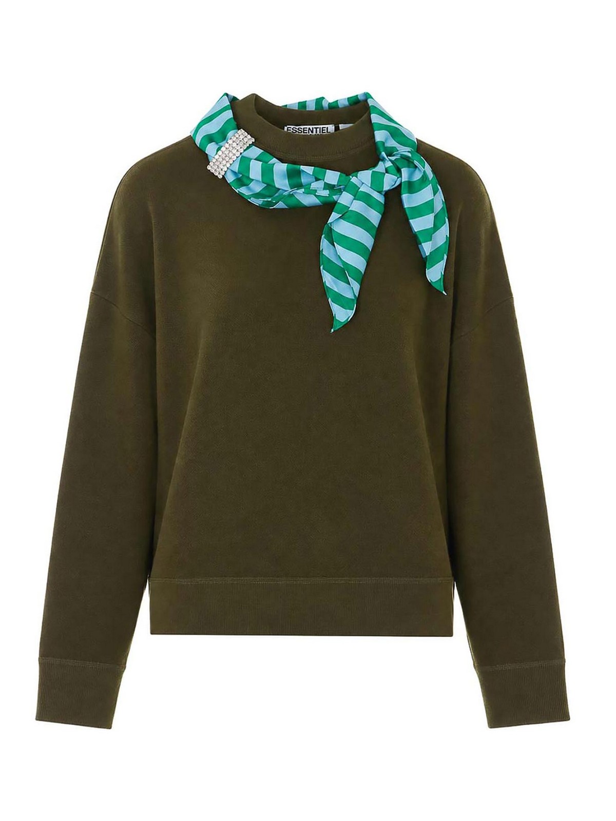 Essentiel Antwerp Pull Col Rond - Vert