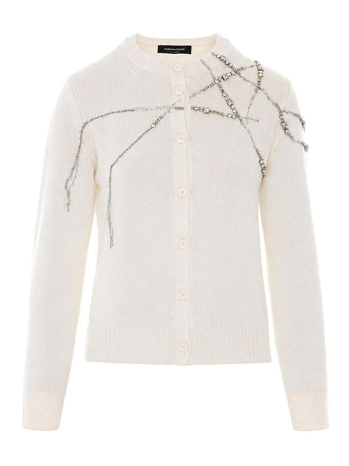 Fabiana Filippi Cardigan - Blanc