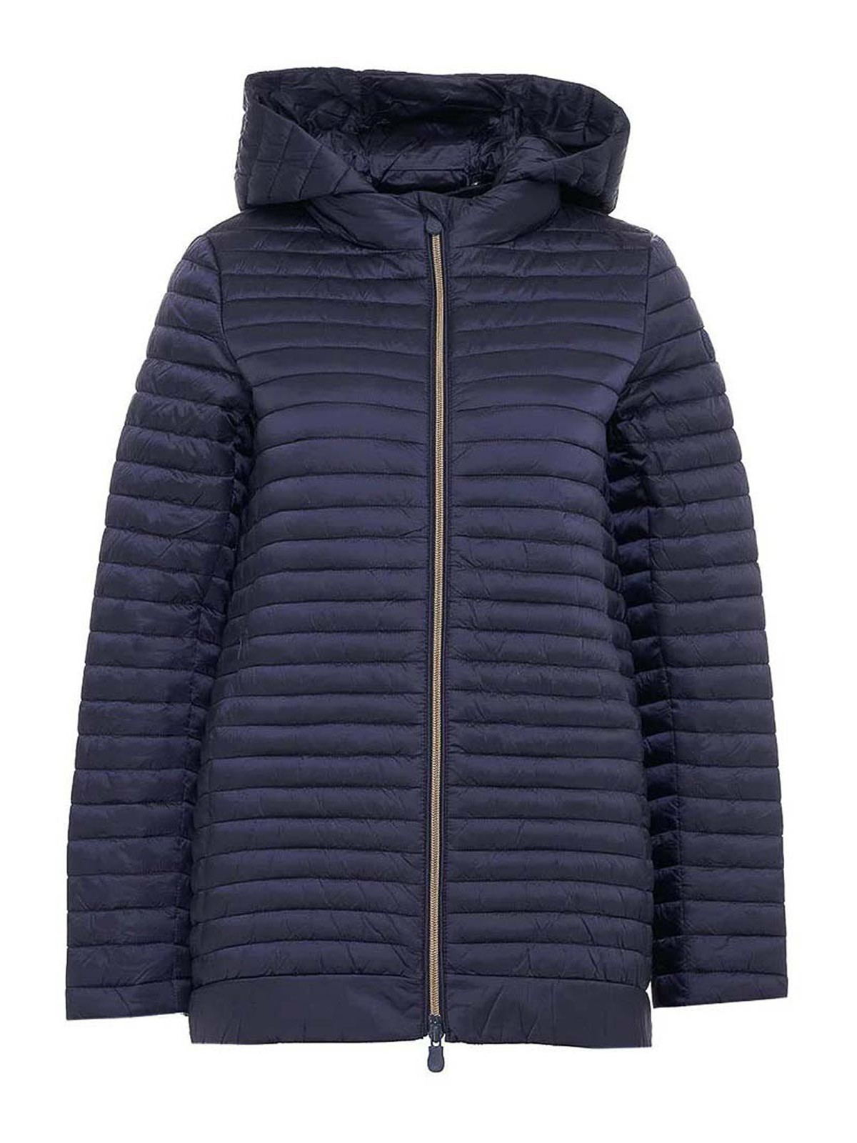 Save the Duck Manteau Au Genou - Bleu