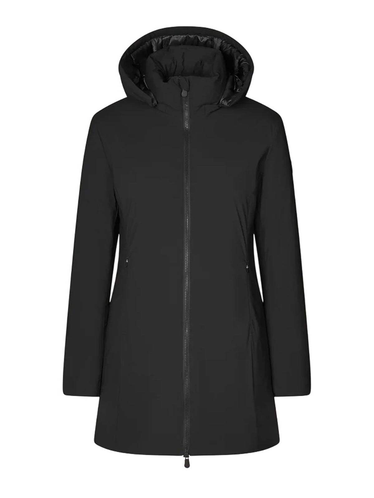 Save the Duck Manteau Au Genou - Noir