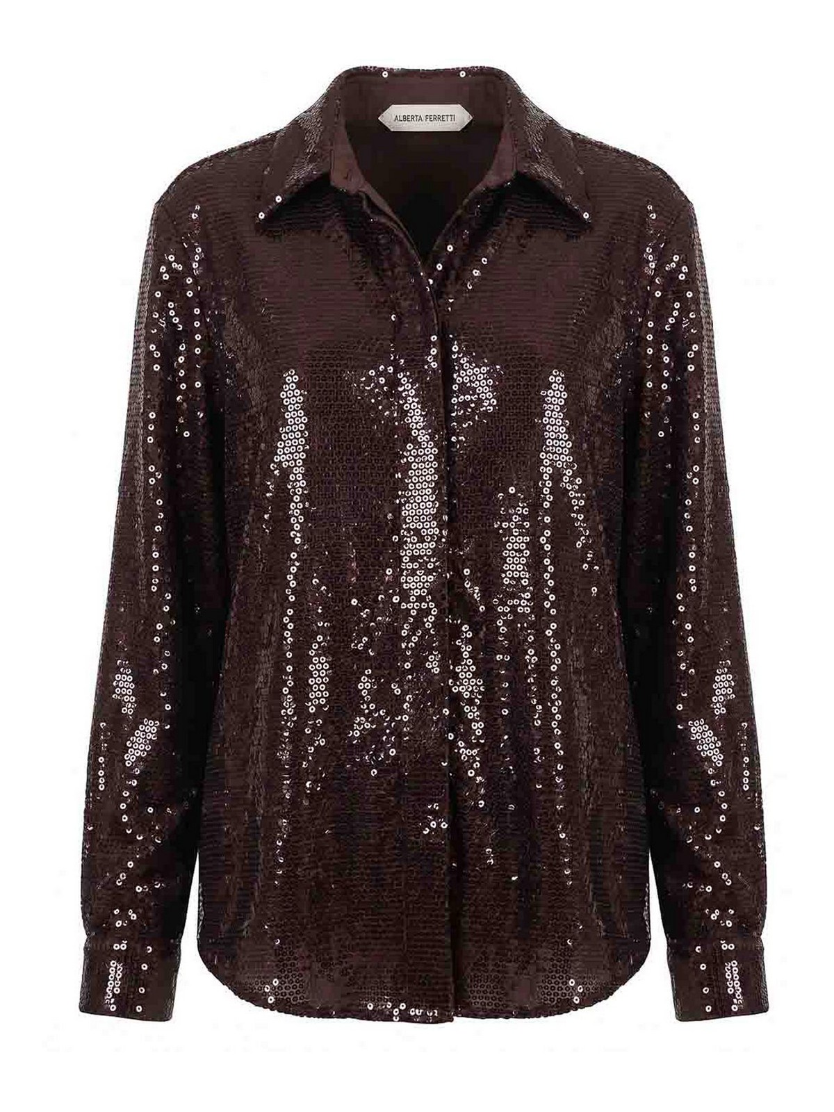 Alberta Ferretti Chemise - Marron
