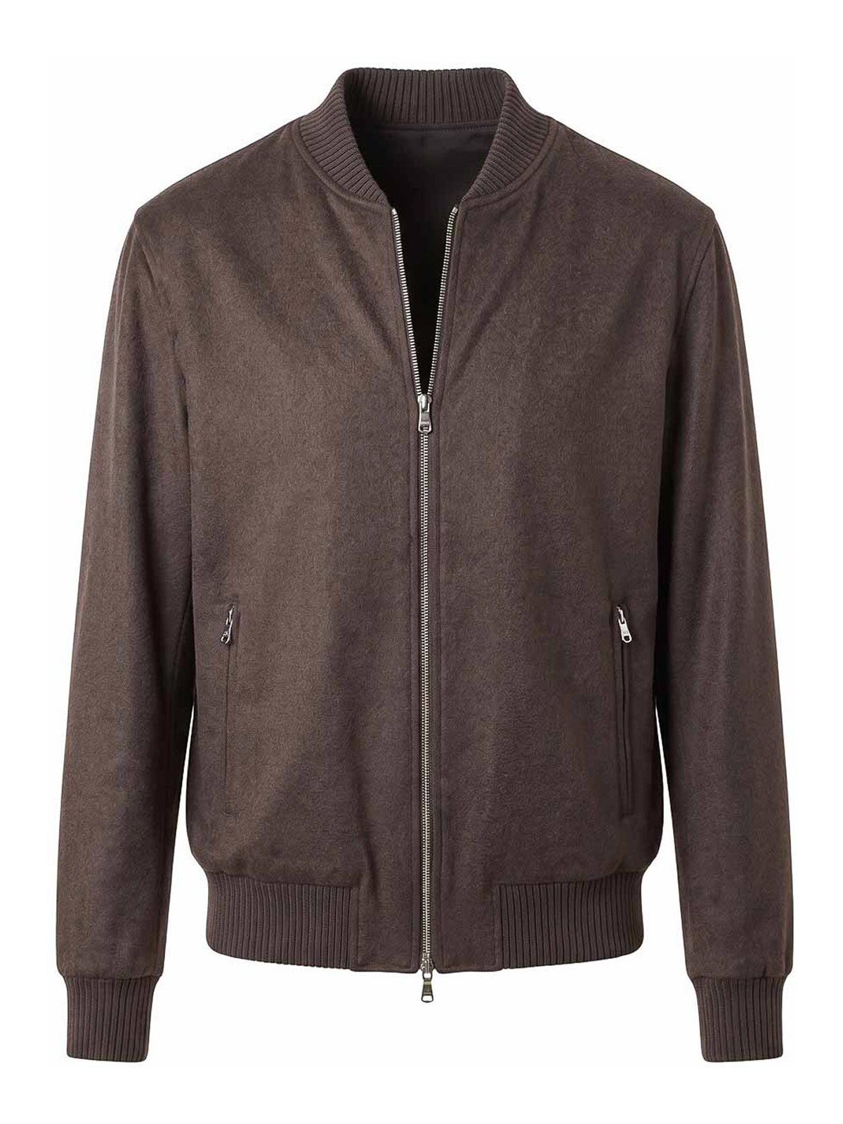 Barba Napoli Veste Casual - Marron Foncé
