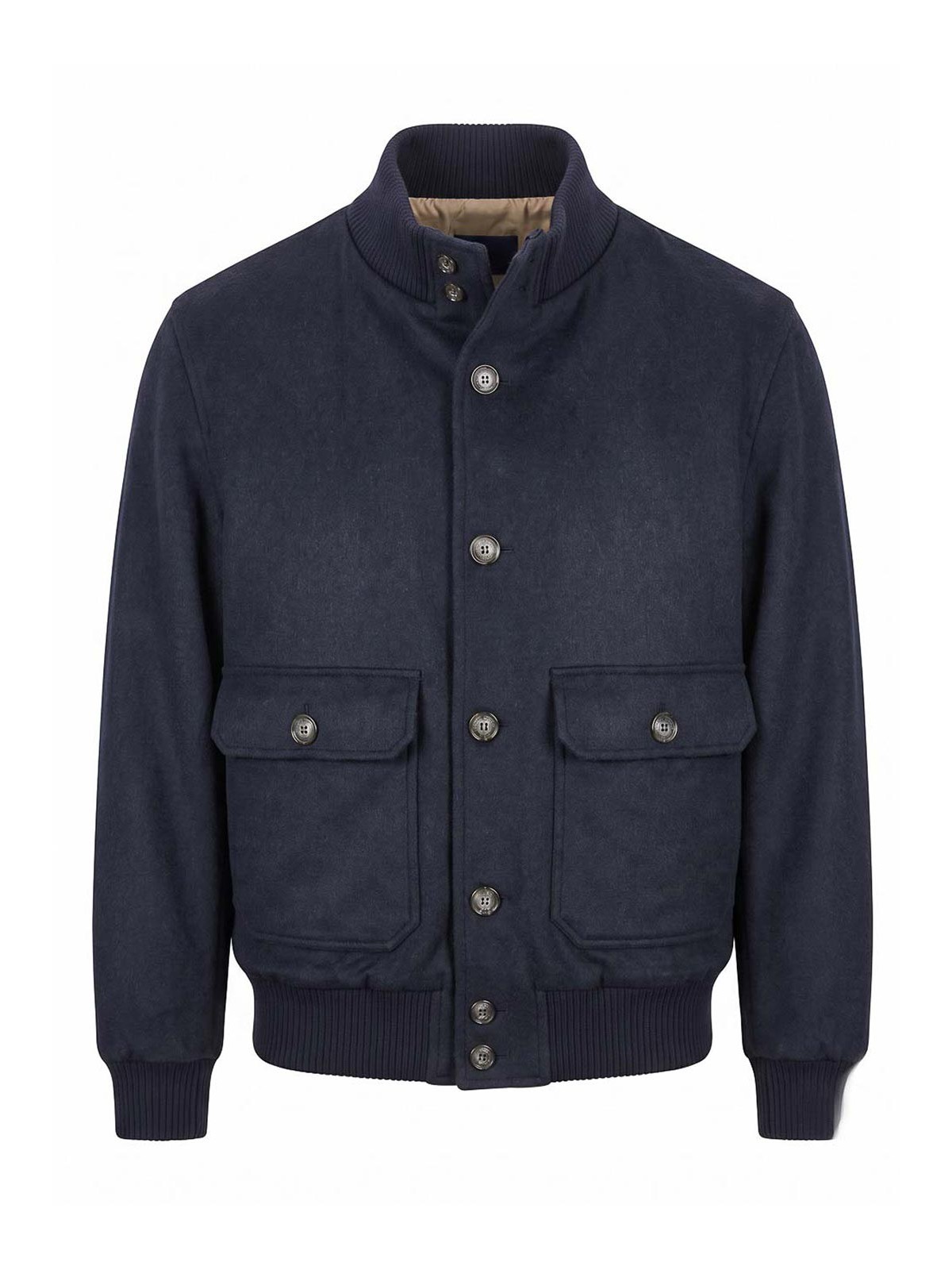 Barba Napoli Veste Casual - Bleu
