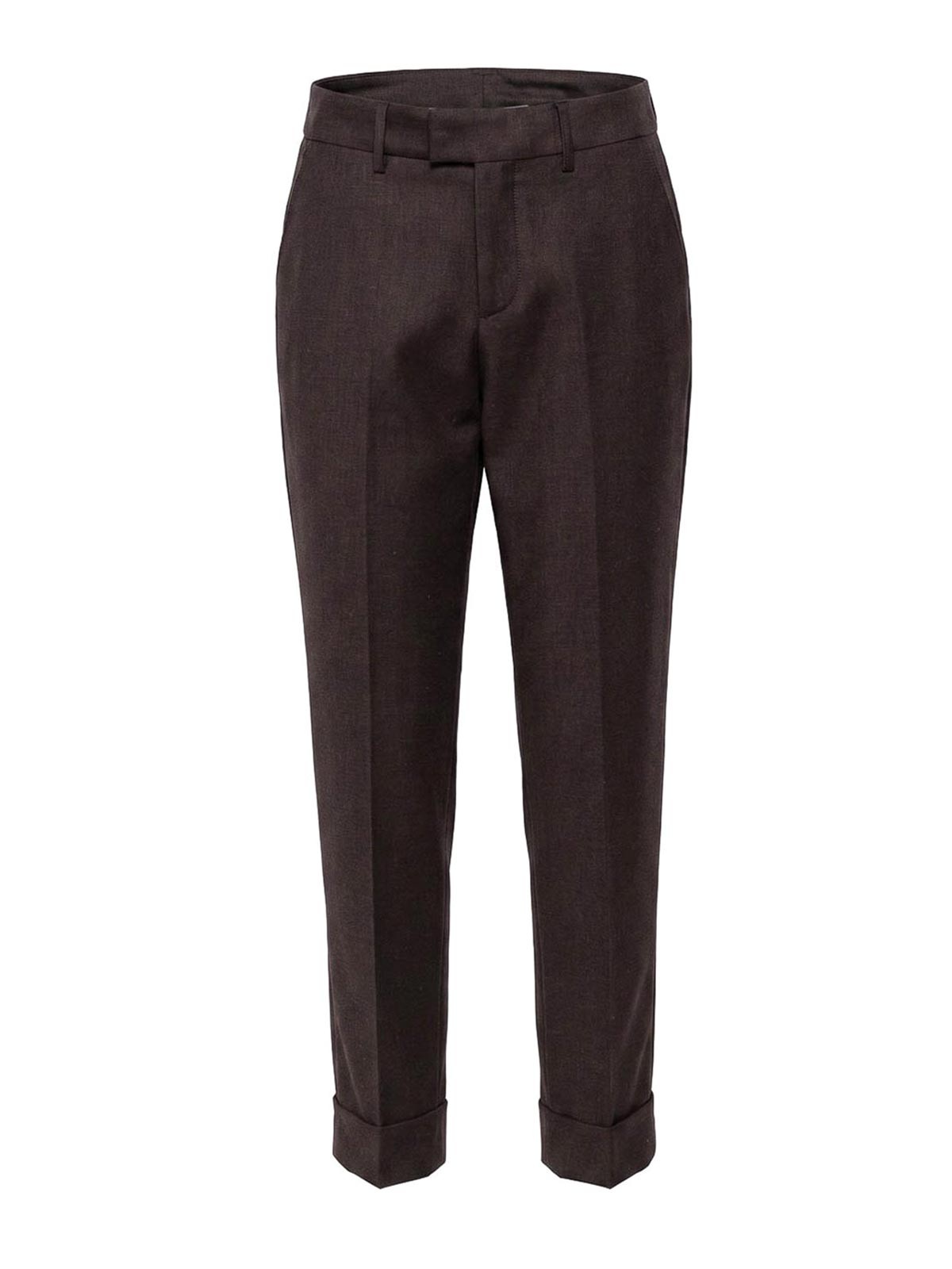 Berwich Pantalons Décontractés - Marron