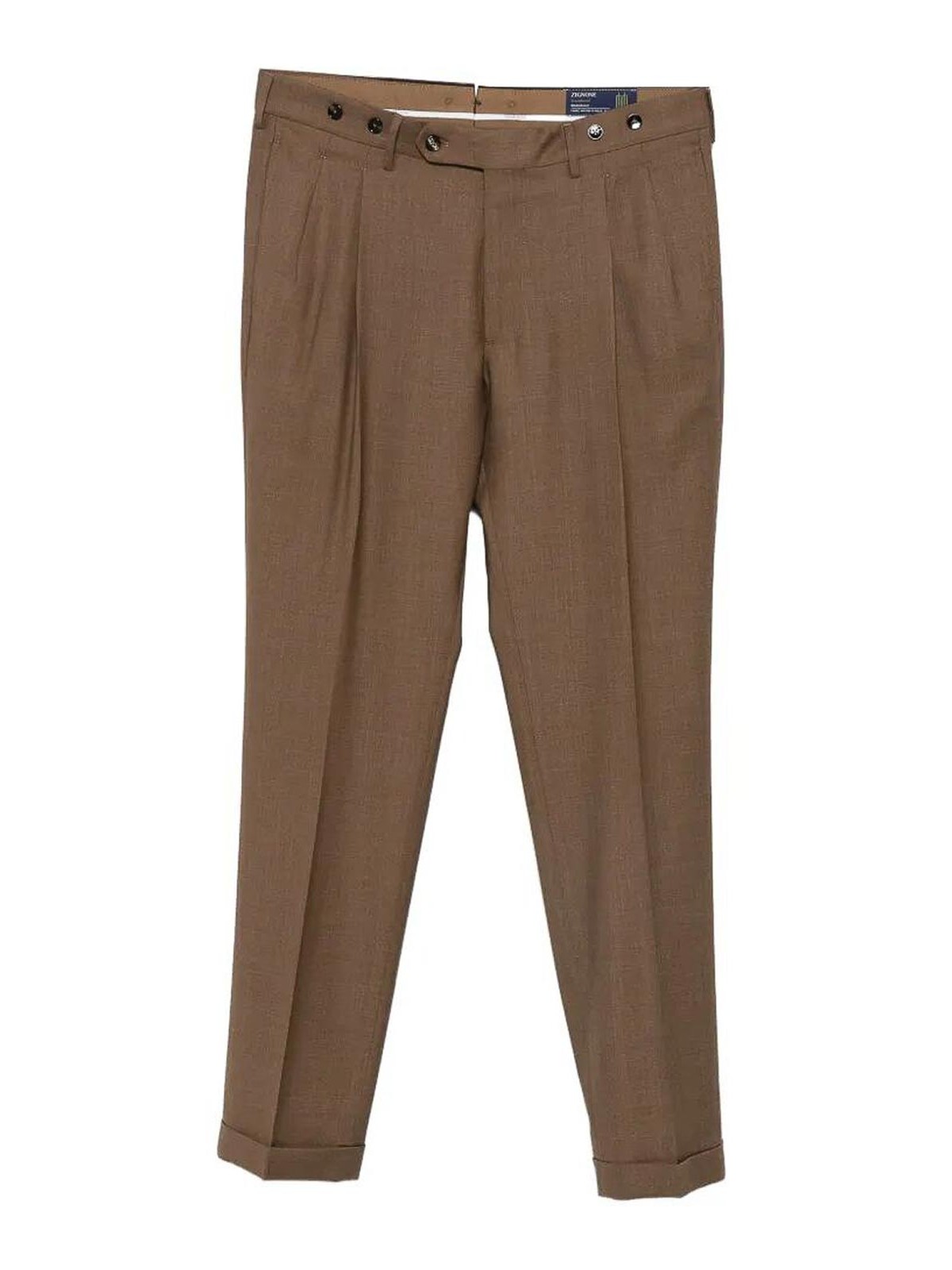 Berwich Pantalons Décontractés - Camel