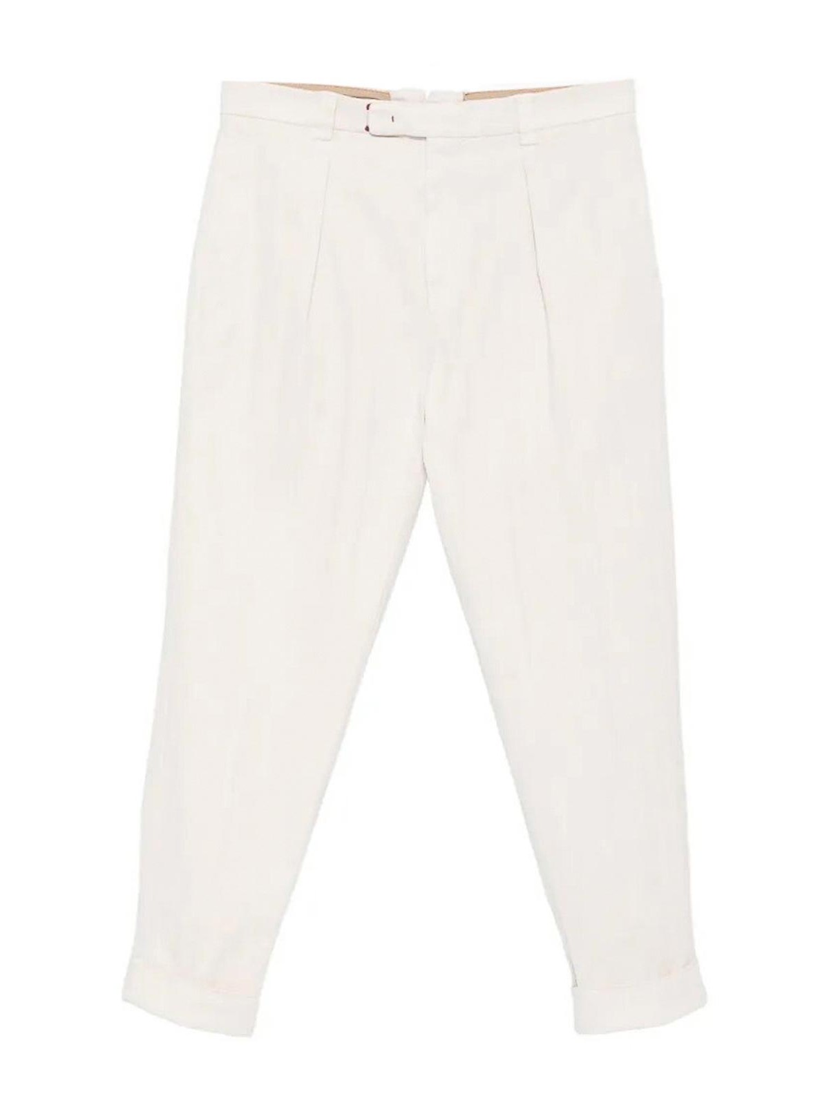 Berwich Pantalons Décontractés - Blanc