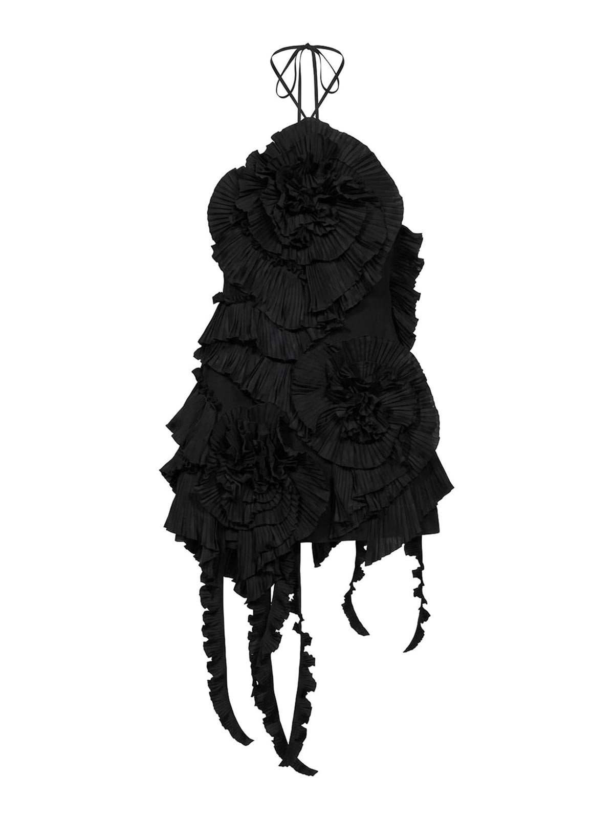 Blumarine Robe Au Genou - Noir