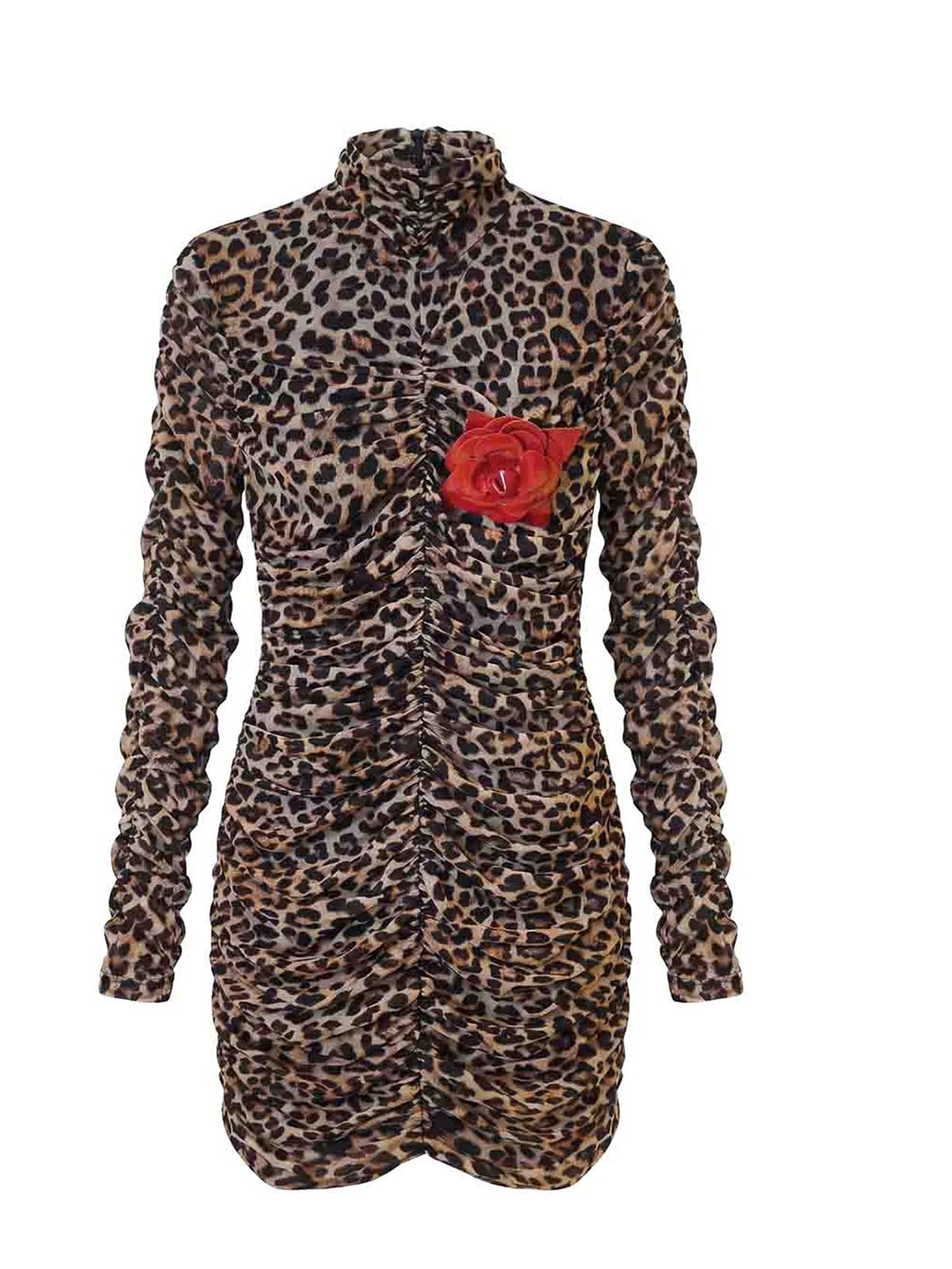 Blumarine Robe Courte - Marron