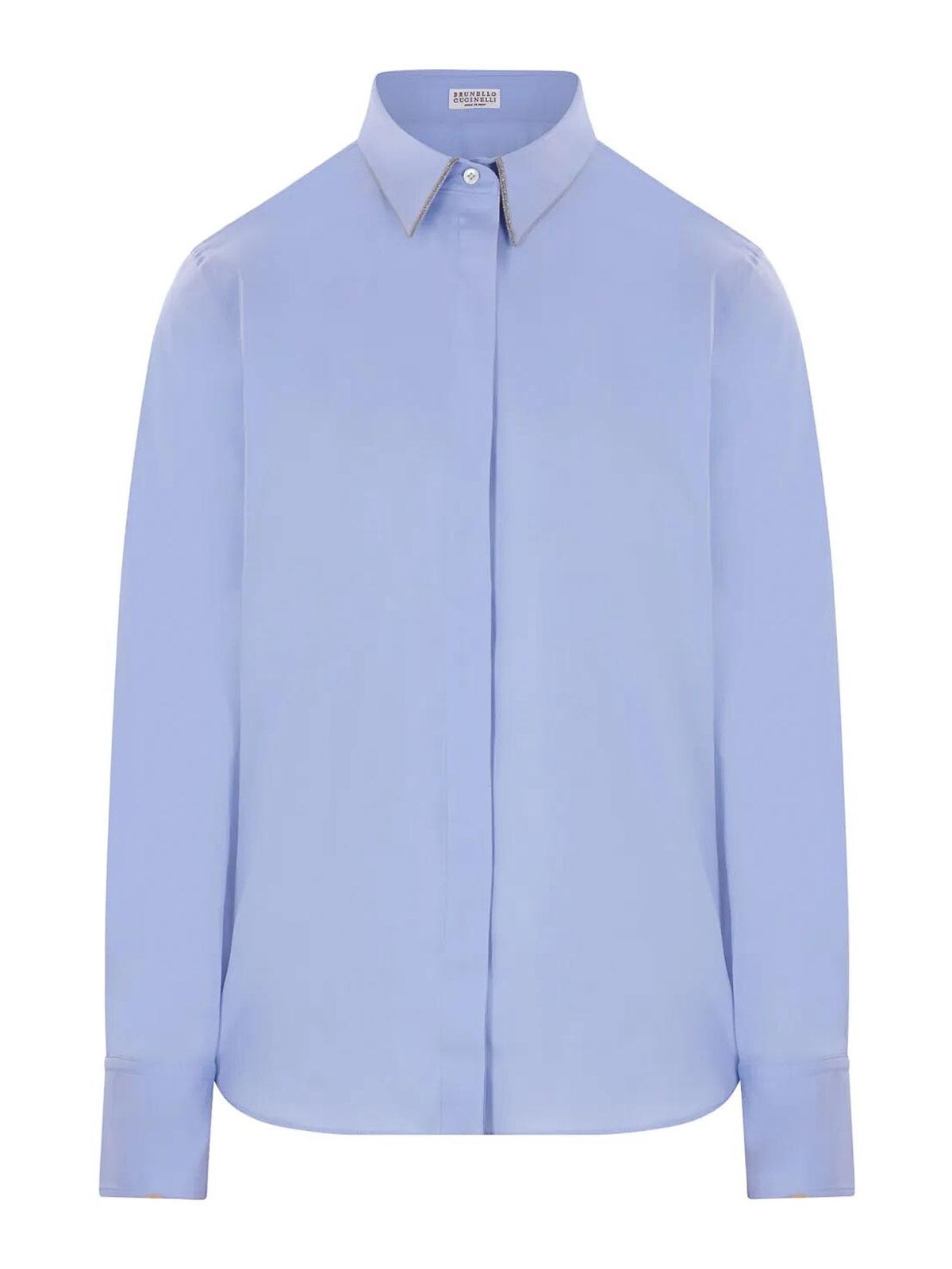 Brunello Cucinelli Chemise - Bleu Clair