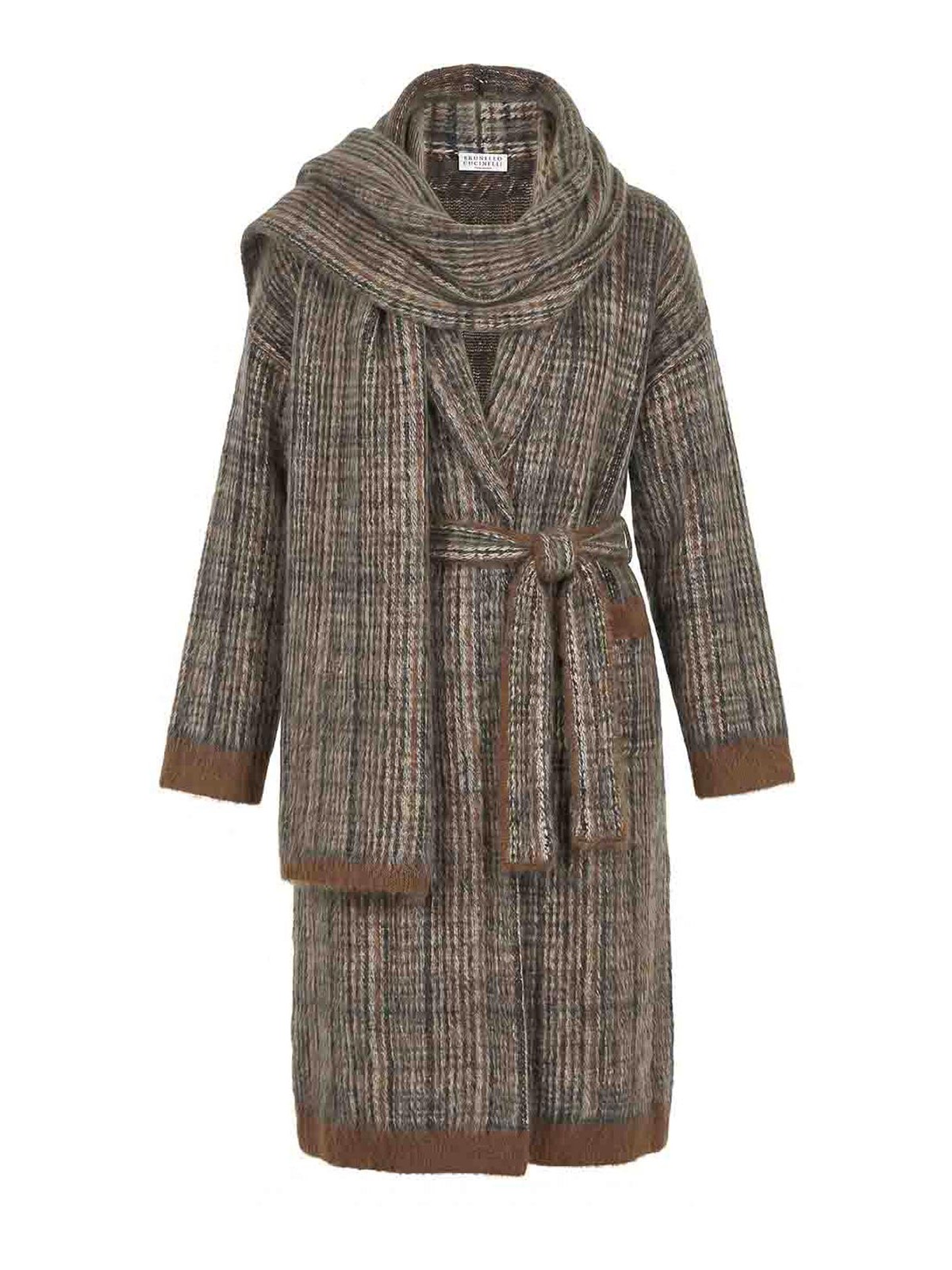 Brunello Cucinelli Cardigan - Blanc