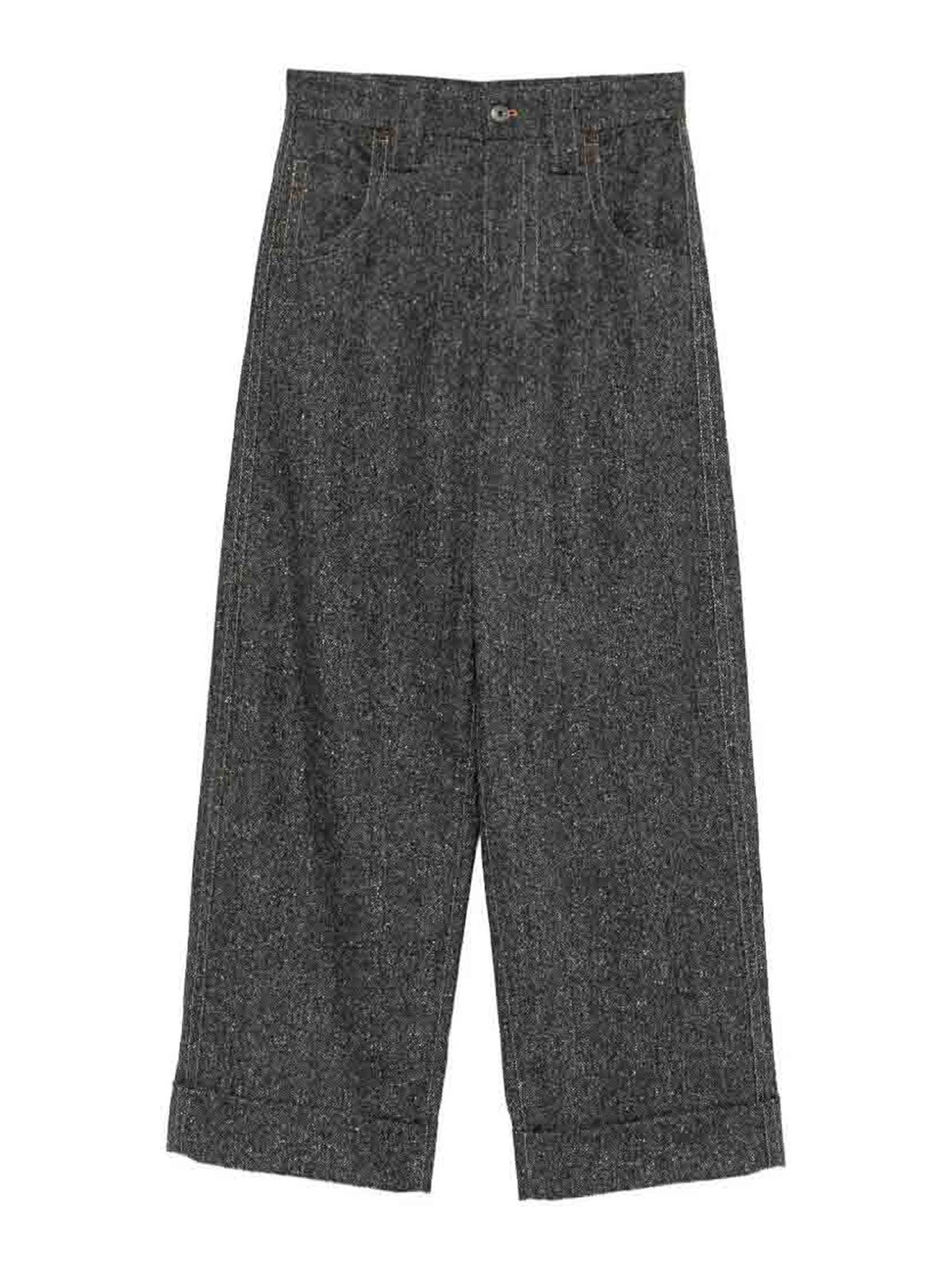 Brunello Cucinelli Pantalons Décontractés - Gris