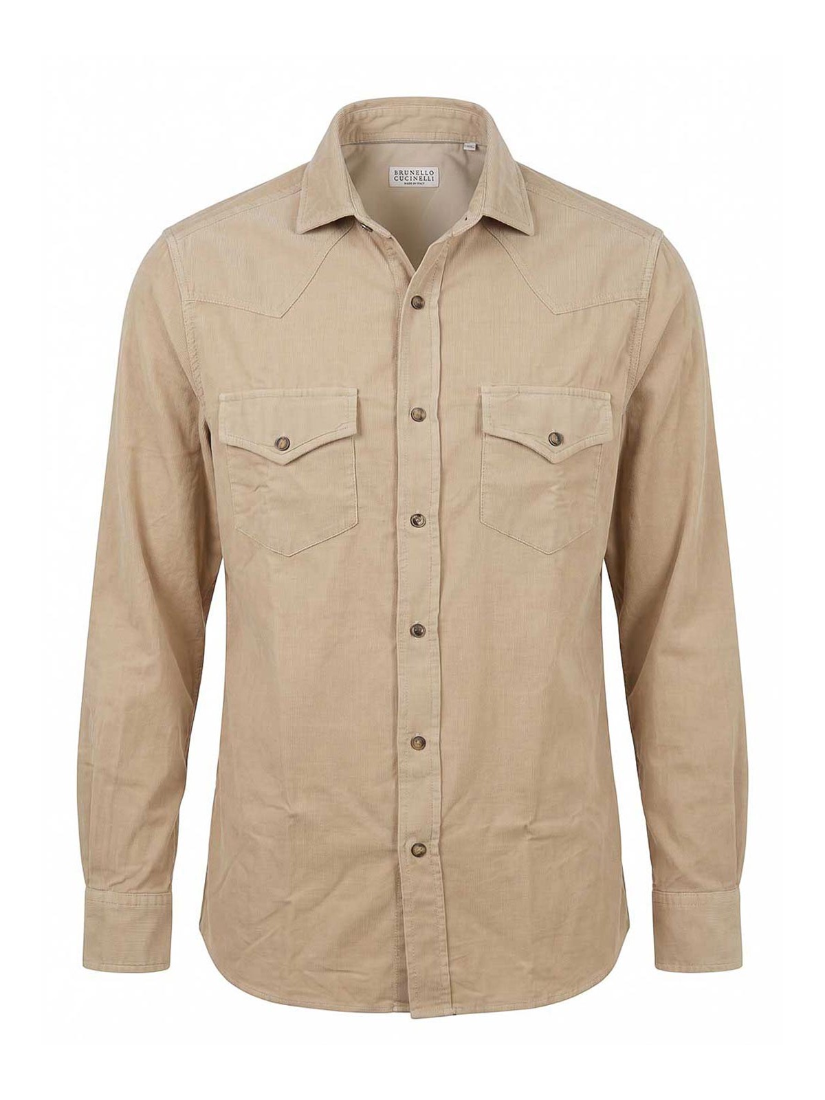 Brunello Cucinelli Chemise - Beige Clair