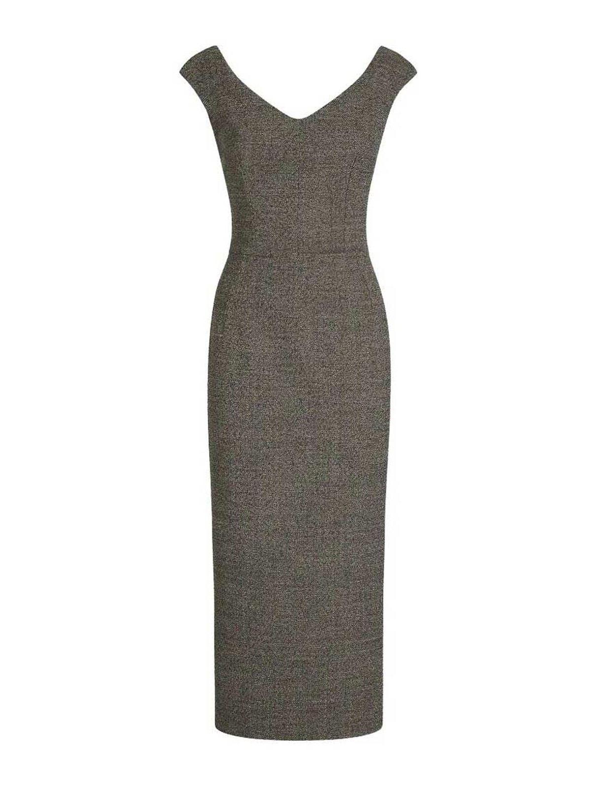 Dolce & Gabbana Jupe Midi - Gris