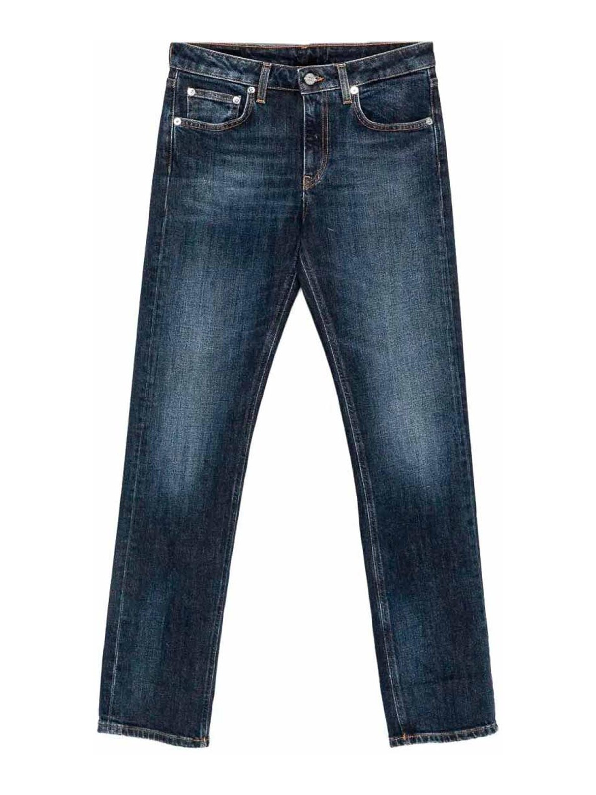 Dondup Jean Droit - Bleu