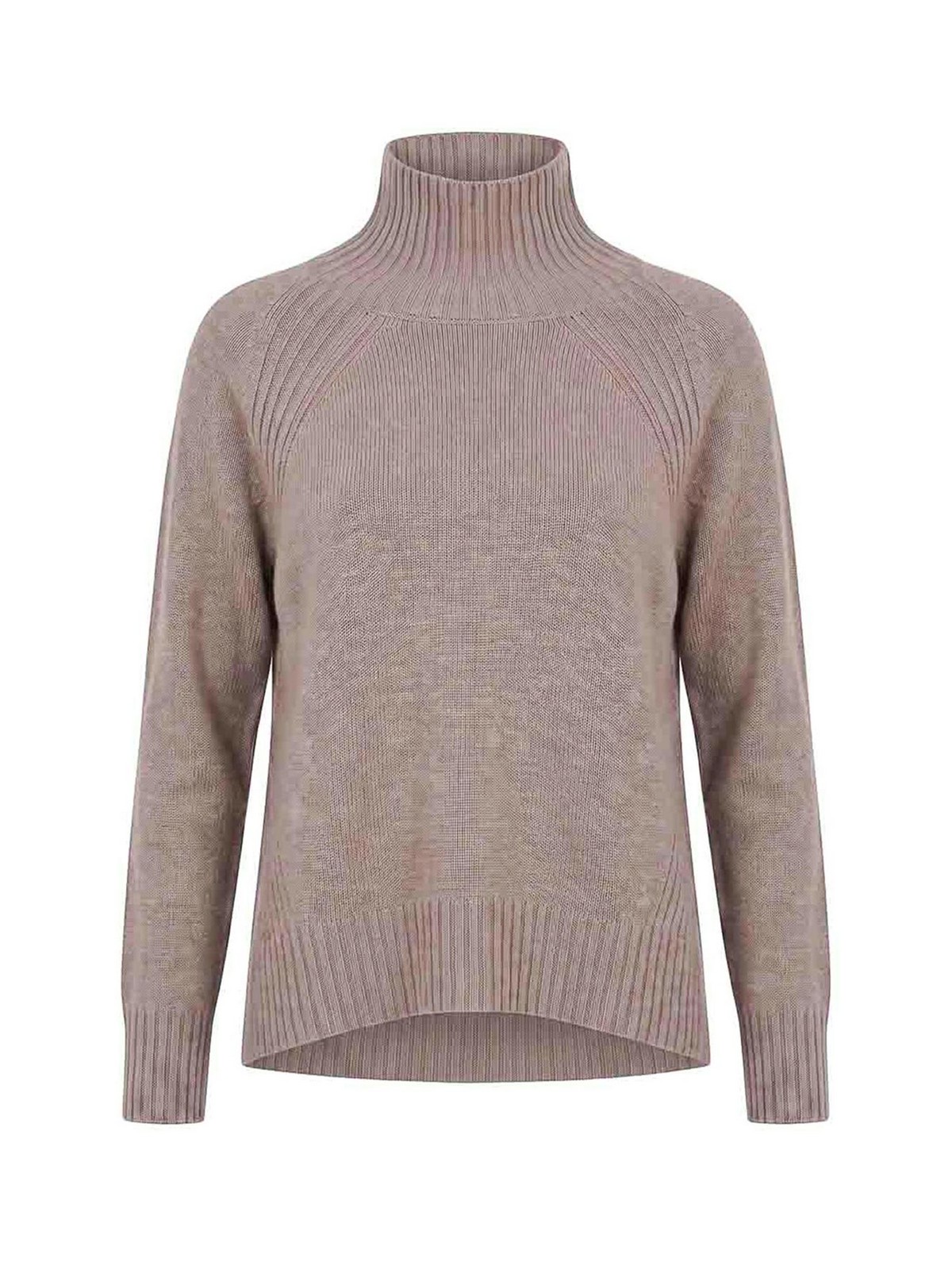 Dondup Pull Col Roulé - Beige