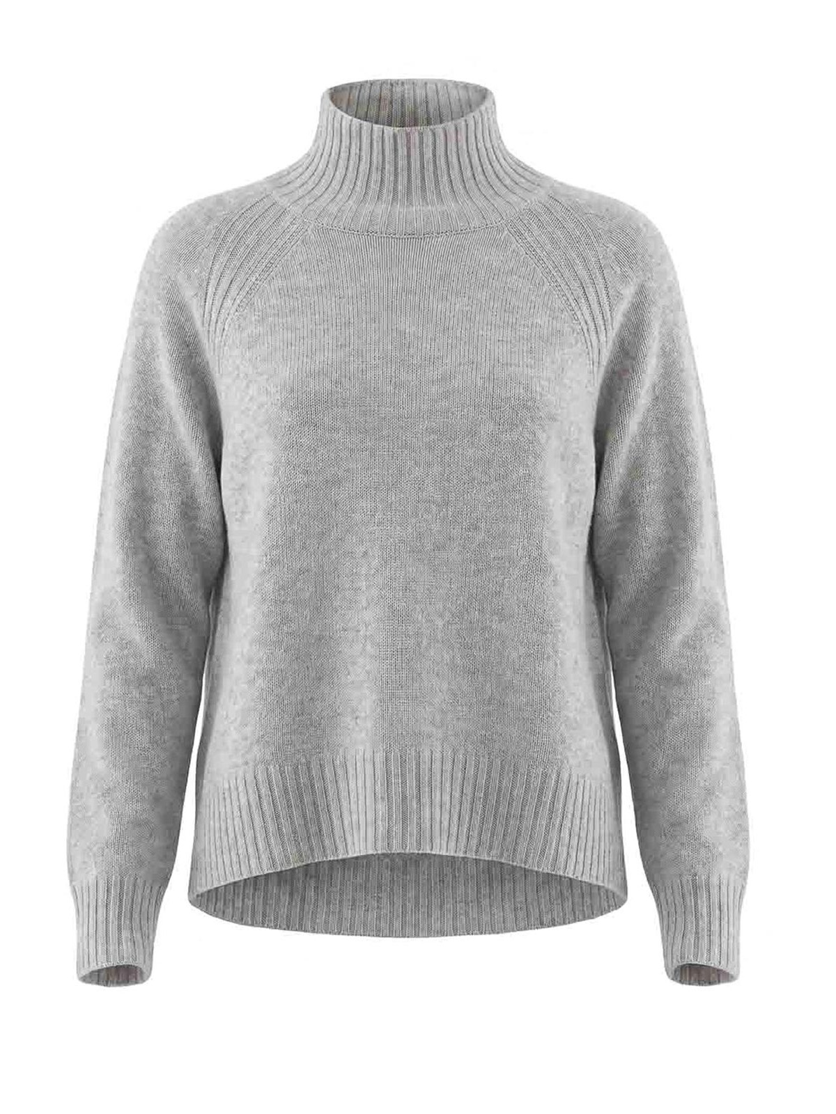 Dondup Pull Col Roulé - Gris