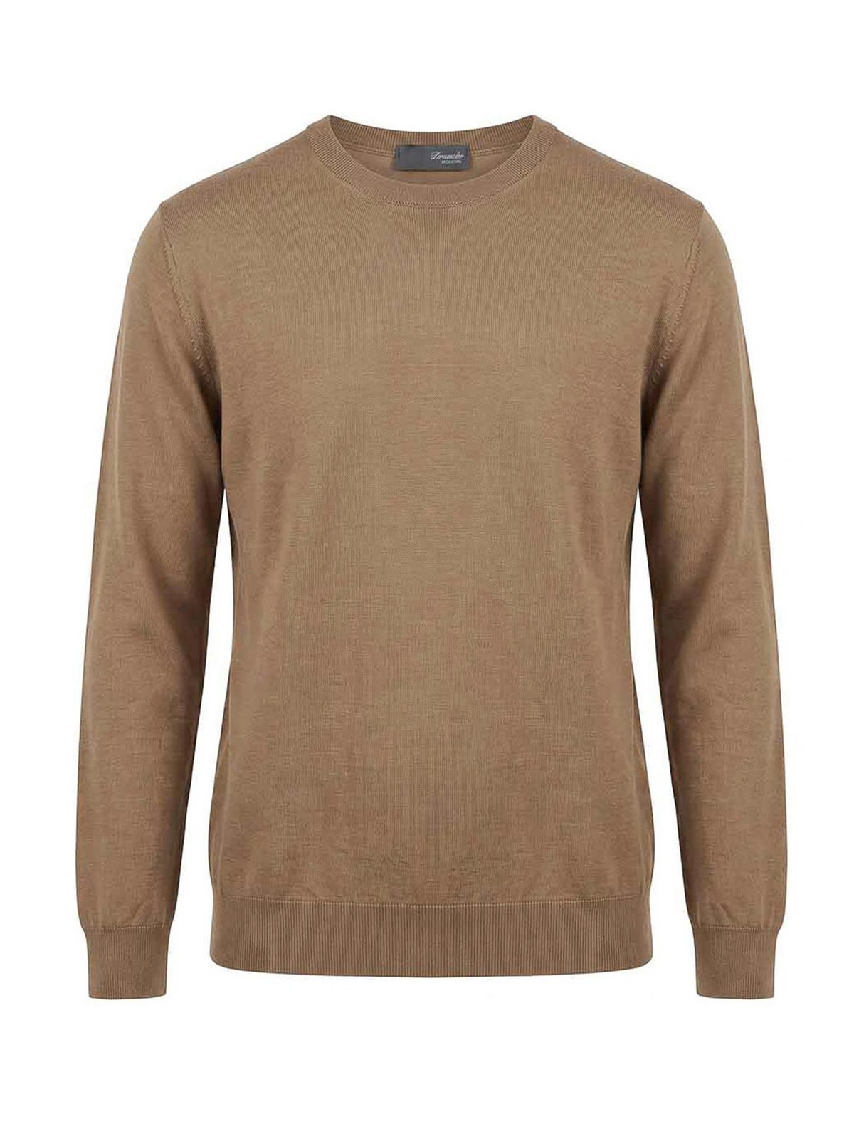 Drumohr Pull Col Rond - Marron