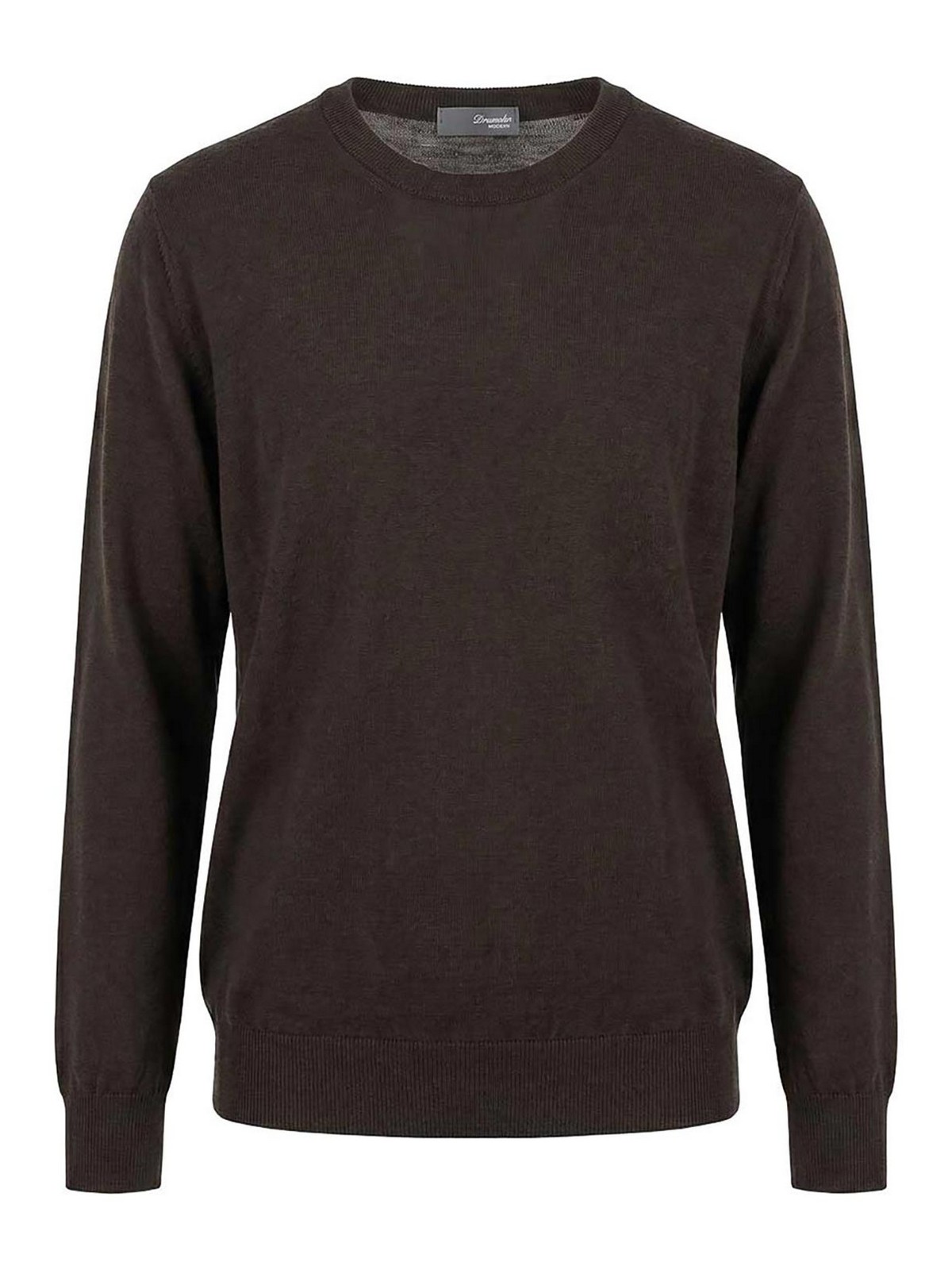 Drumohr Pull Col Rond - Noir